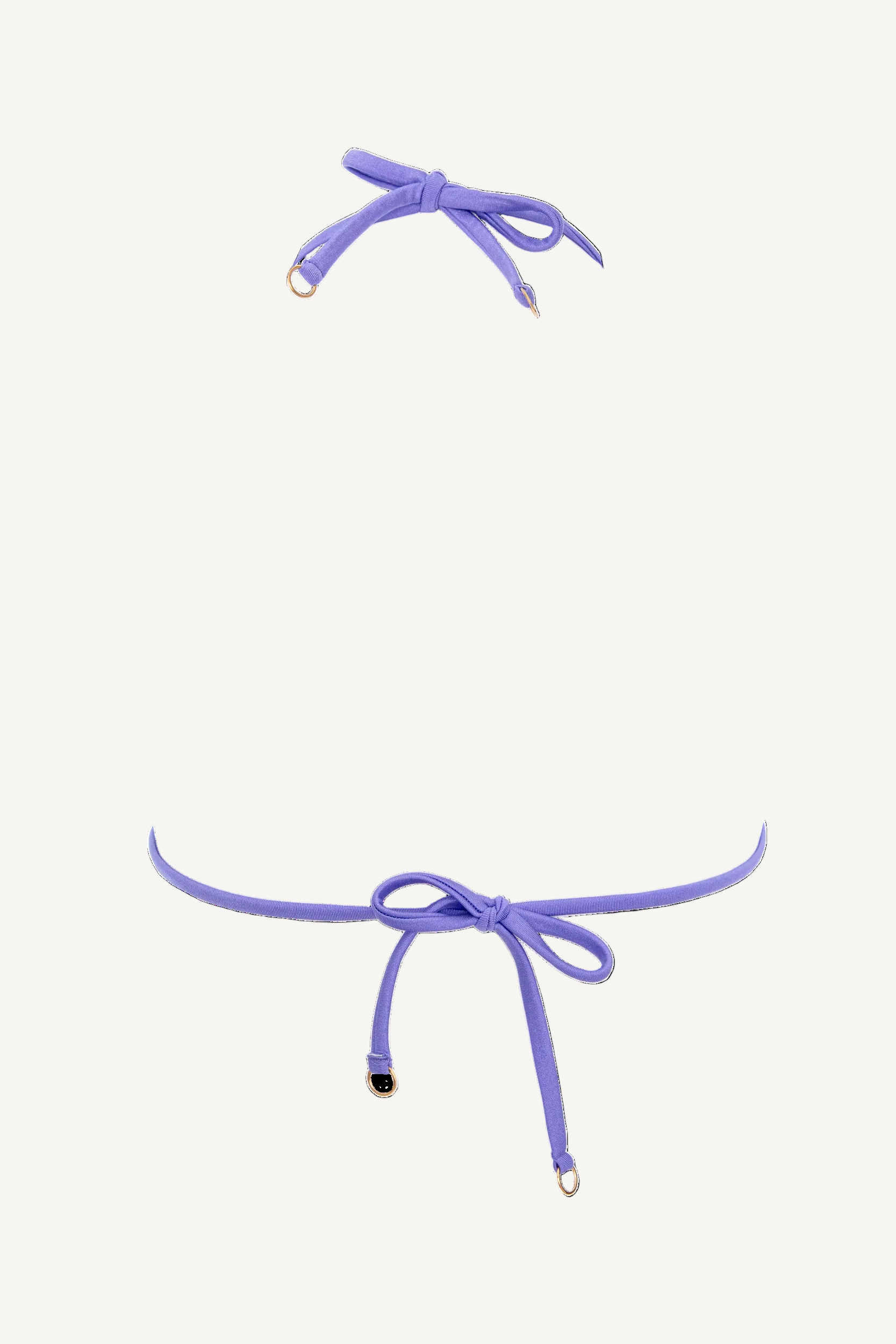 Amethyst Coquillage Triangle Top