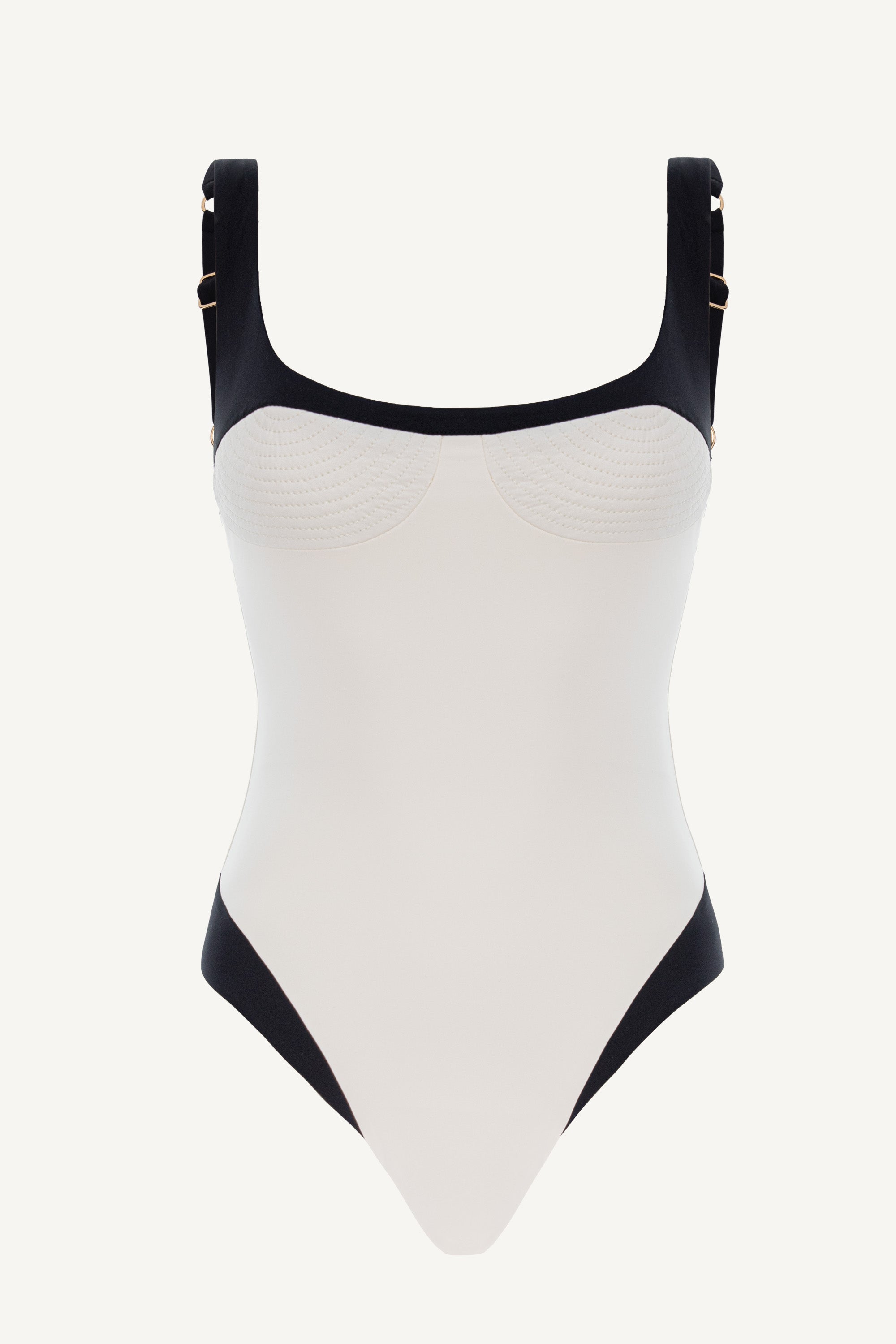 Adele Scoop Neck One Piece