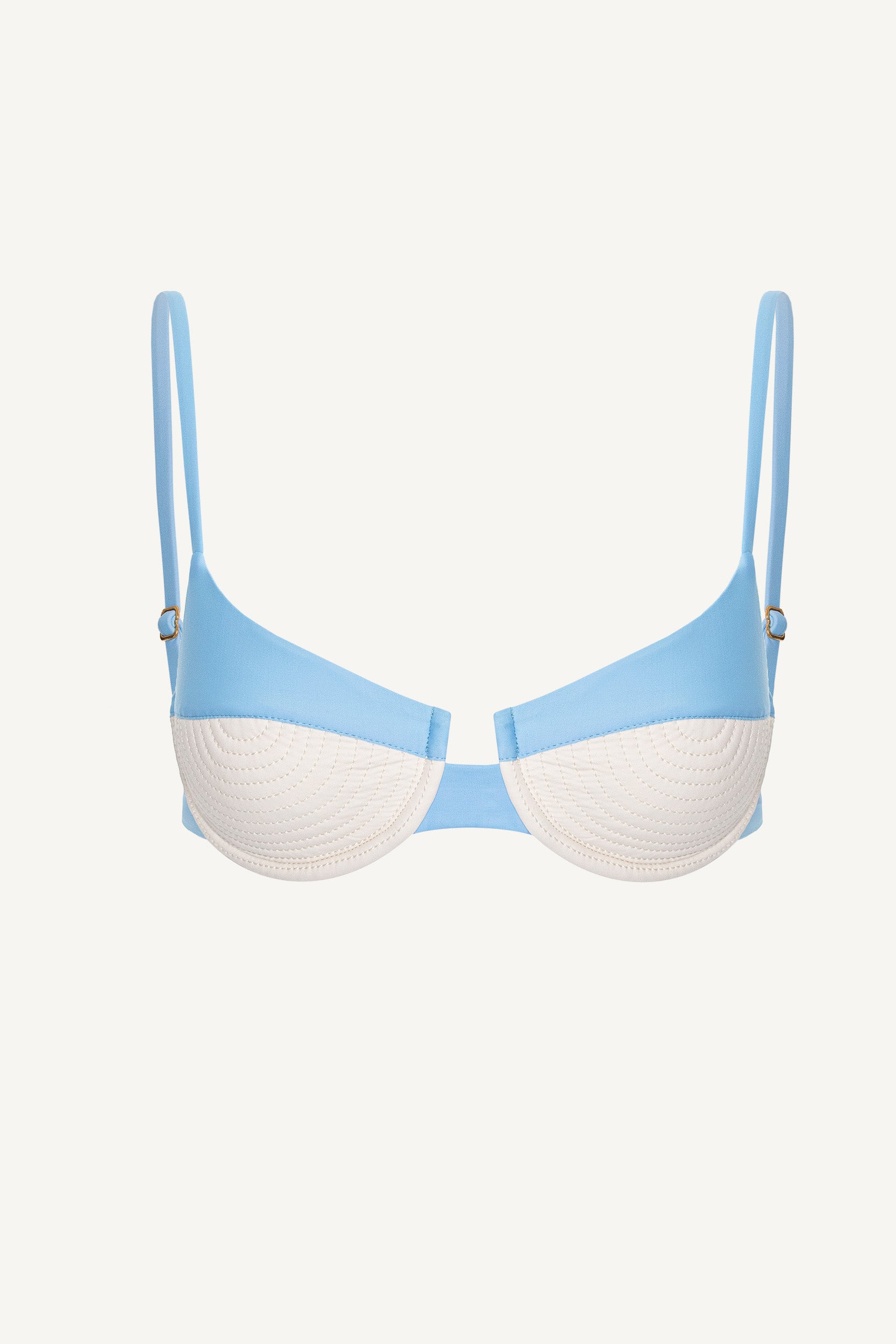 Allure Underwire Top in Sky Blue