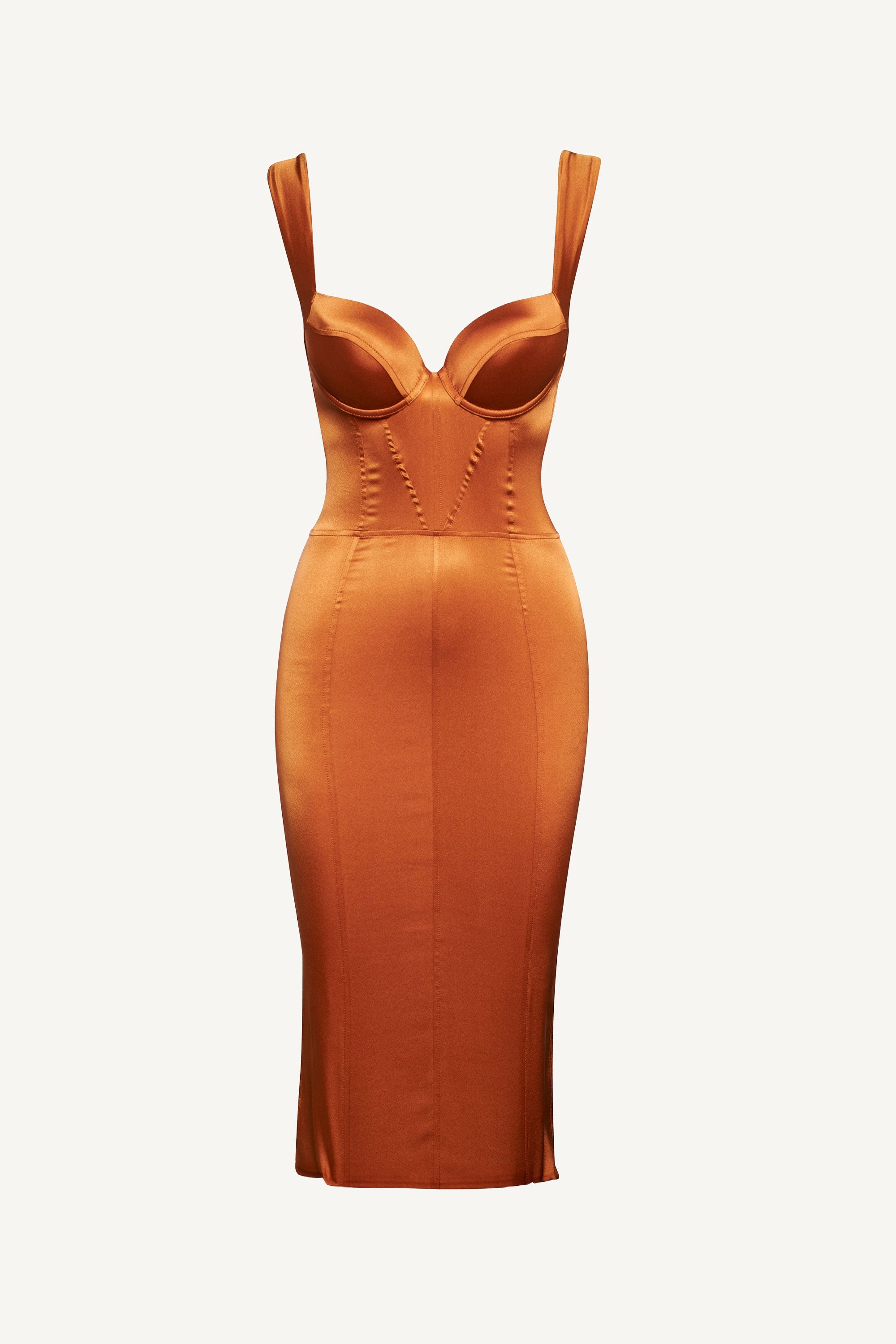 Rochie din mătase Iconic Amber