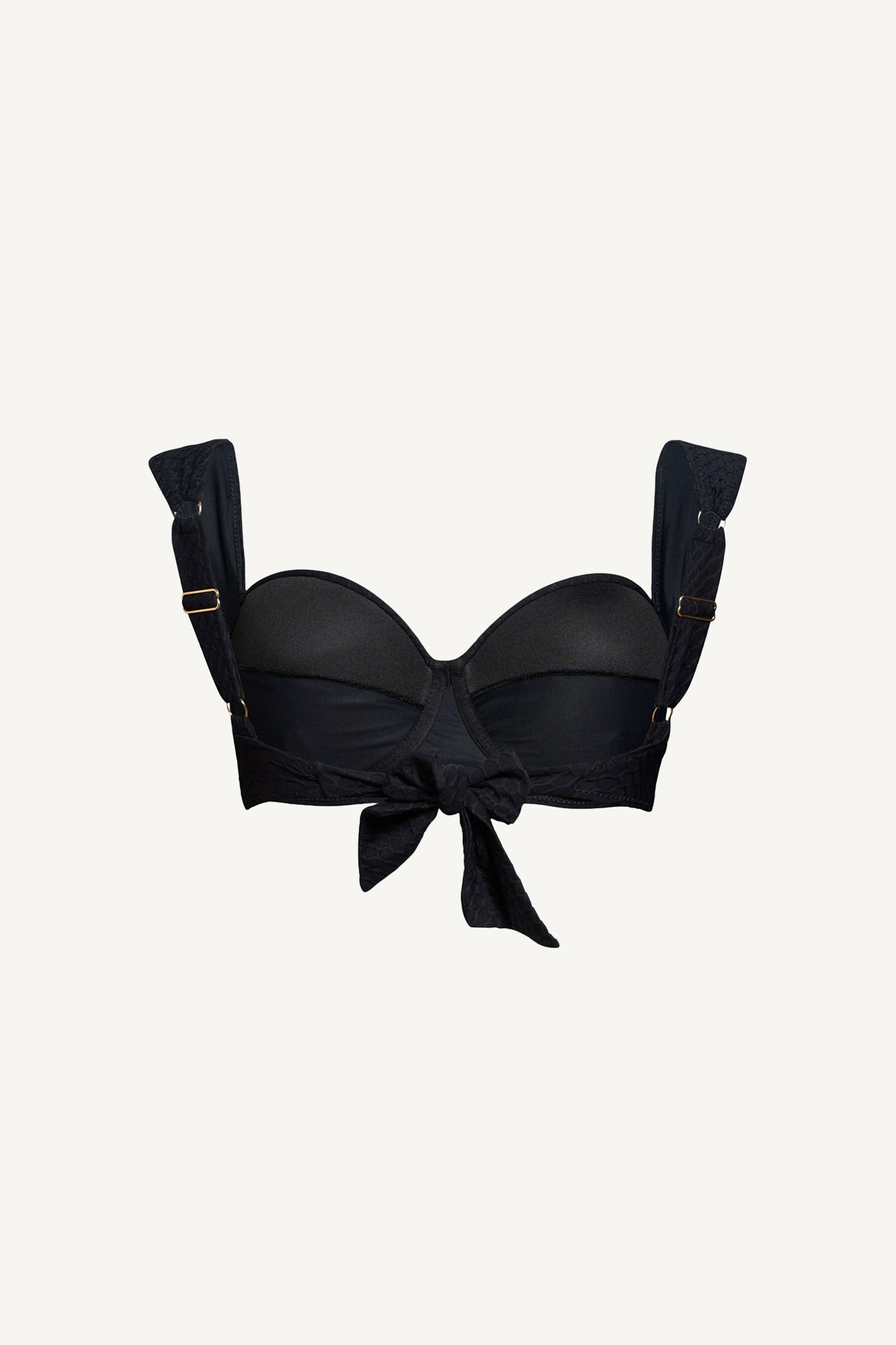 Sutien de baie balconette Nikki Negru