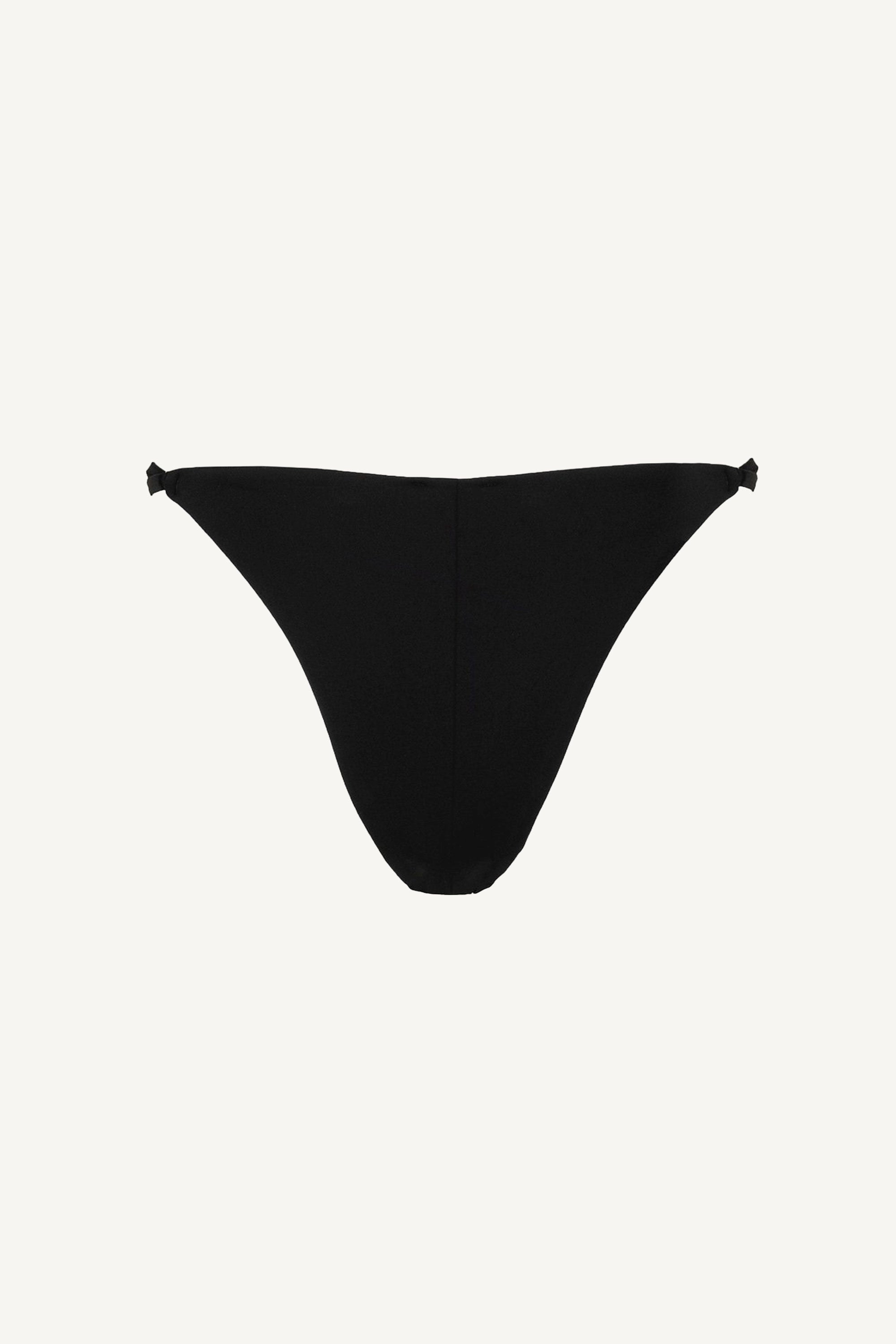 Slip de baie cu reglare pentru bronzat Negru