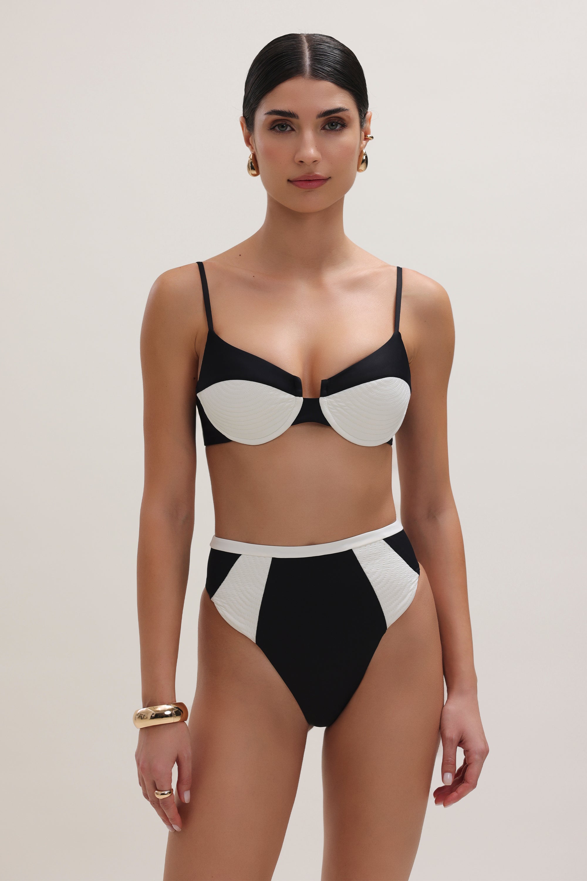 Gisele High Waist Bottom Black