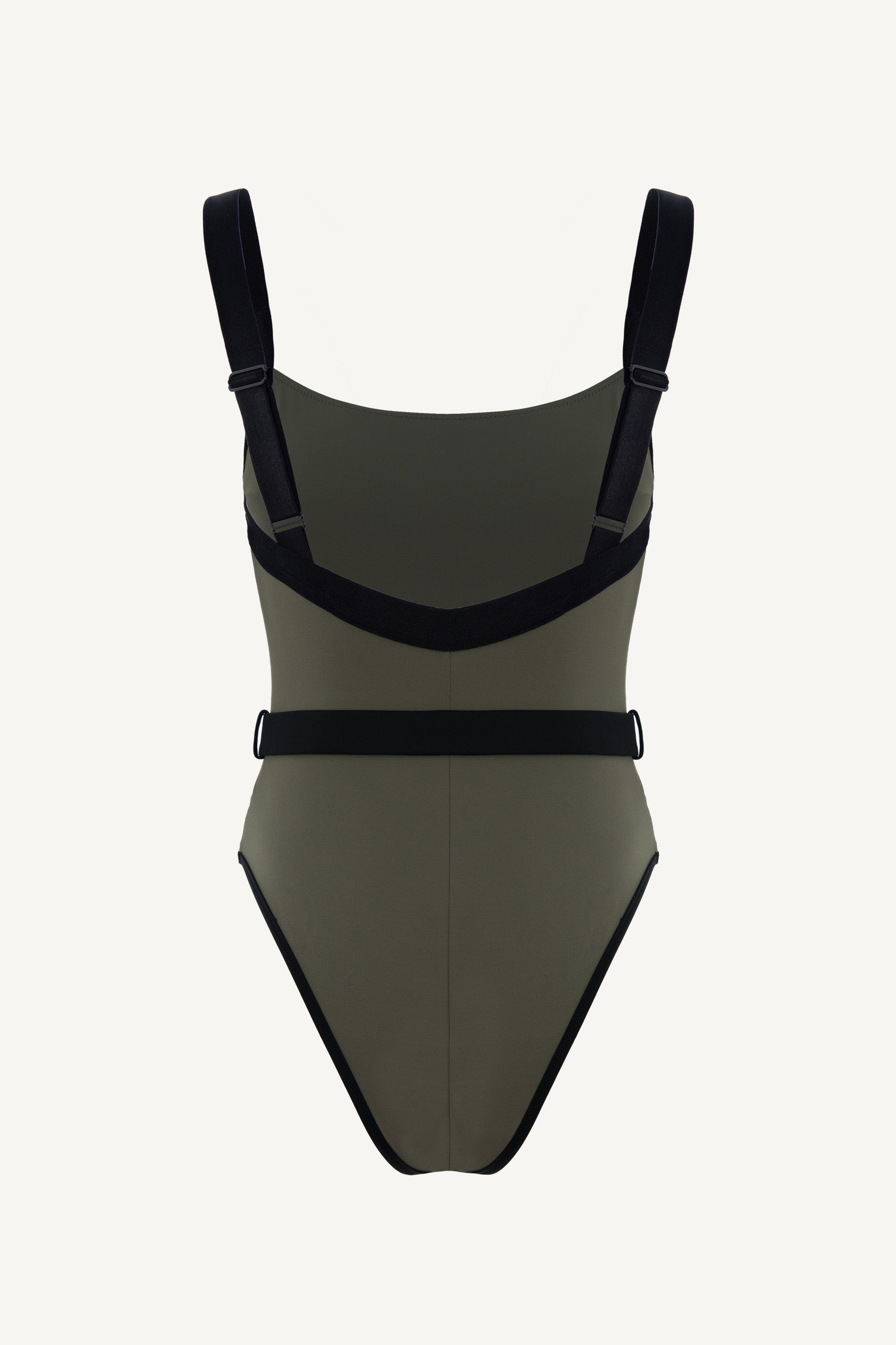 Costum de baie întreg Miami Verde Khaki