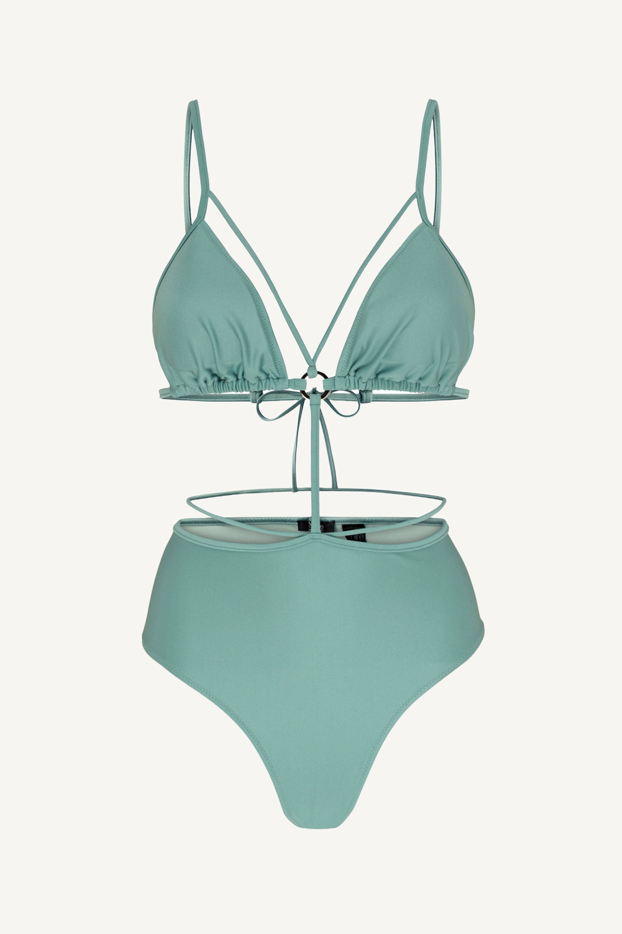 Costum de baie întreg Monokini Verde Mentă