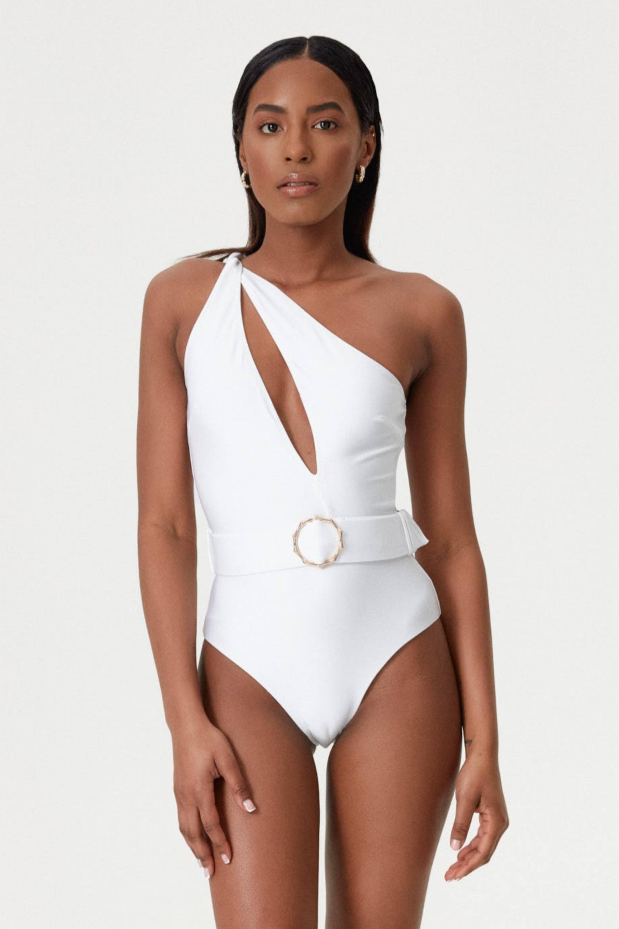 Costum de baie întreg Moonstone One-Shoulder