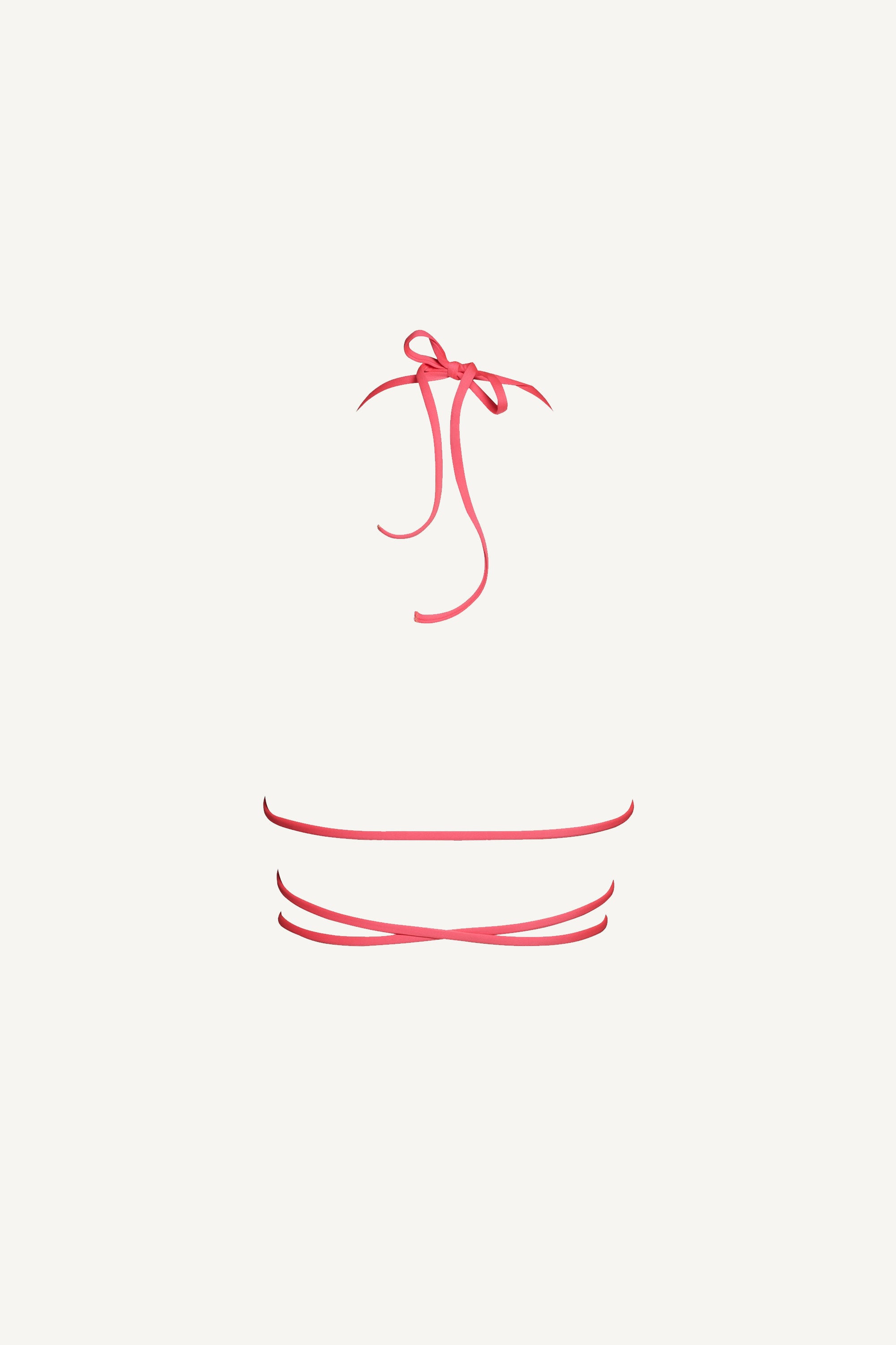 Sutien triunghi de bronzat Verde Neon