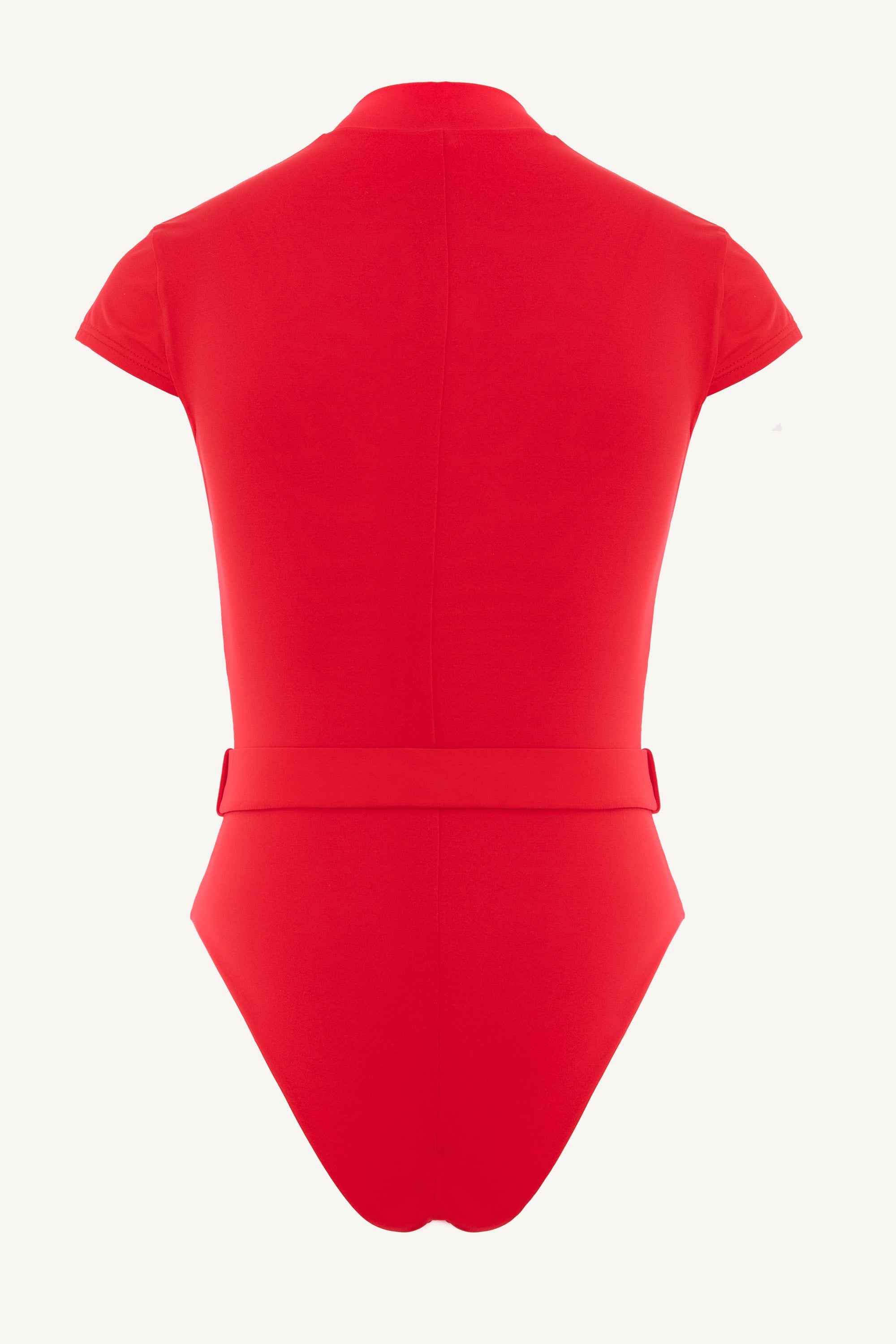 Costum de baie întreg Nikki Roșu