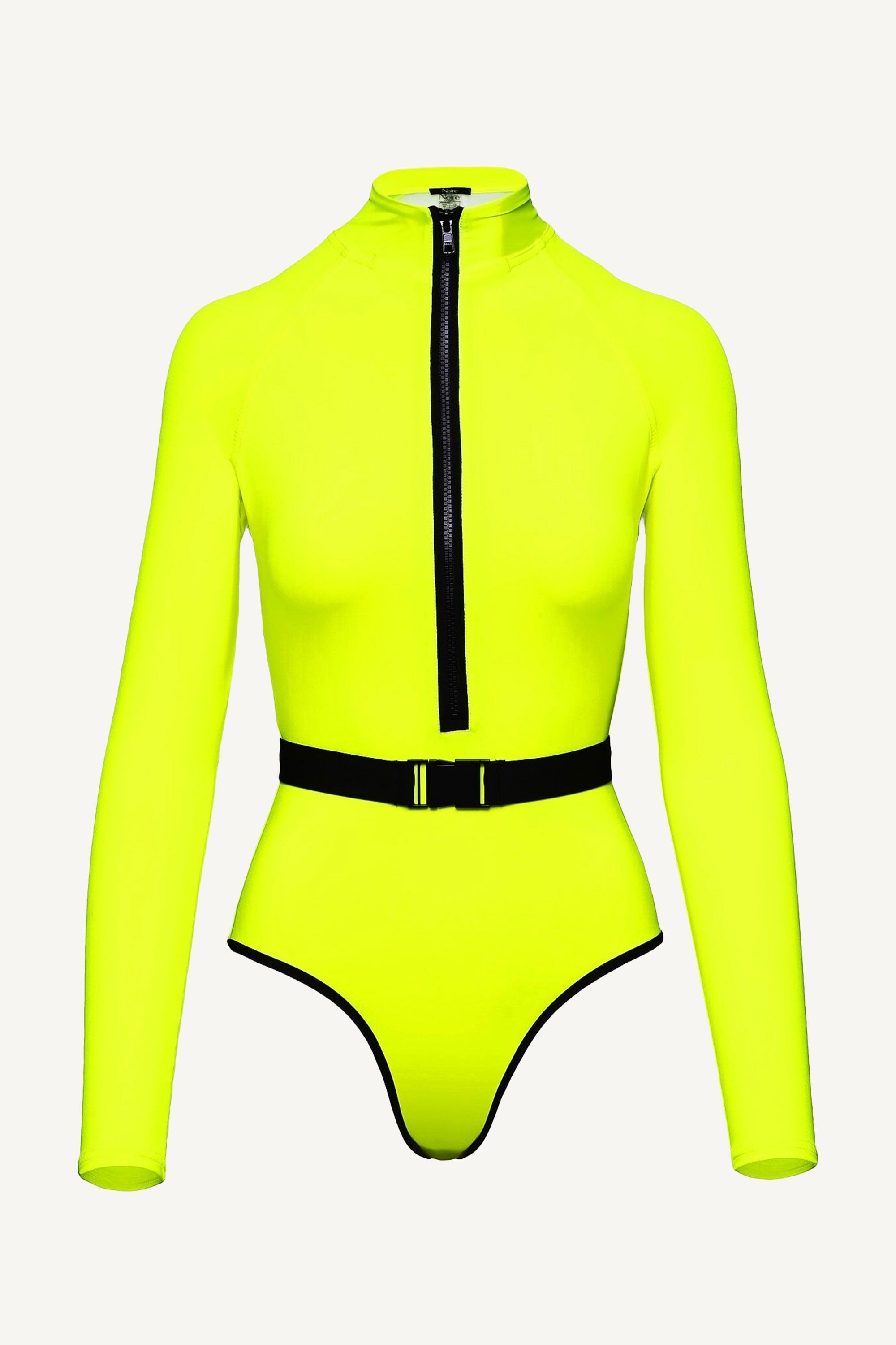Costum de baie întreg Surf-Up Galben Neon