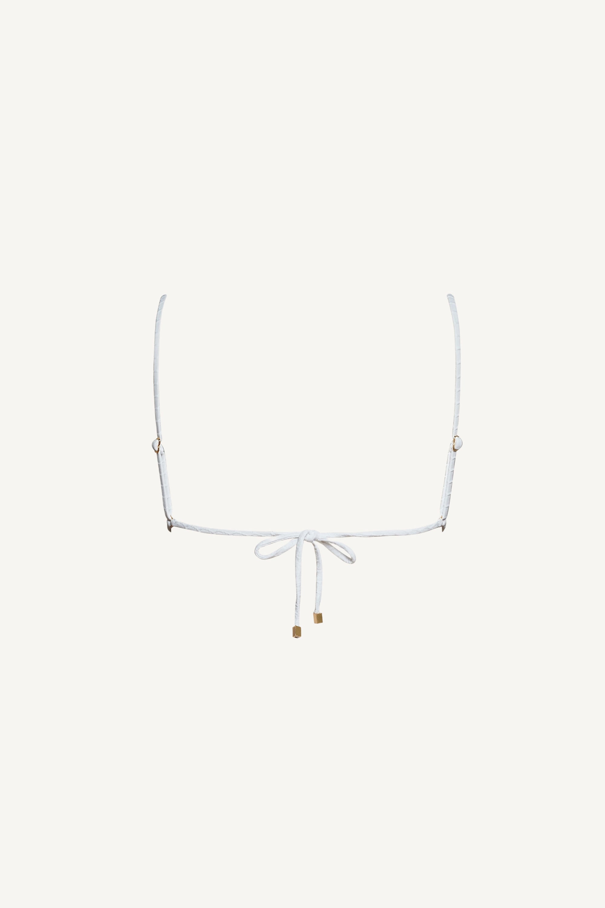 Sutien de baie triunghi Nikki Alb