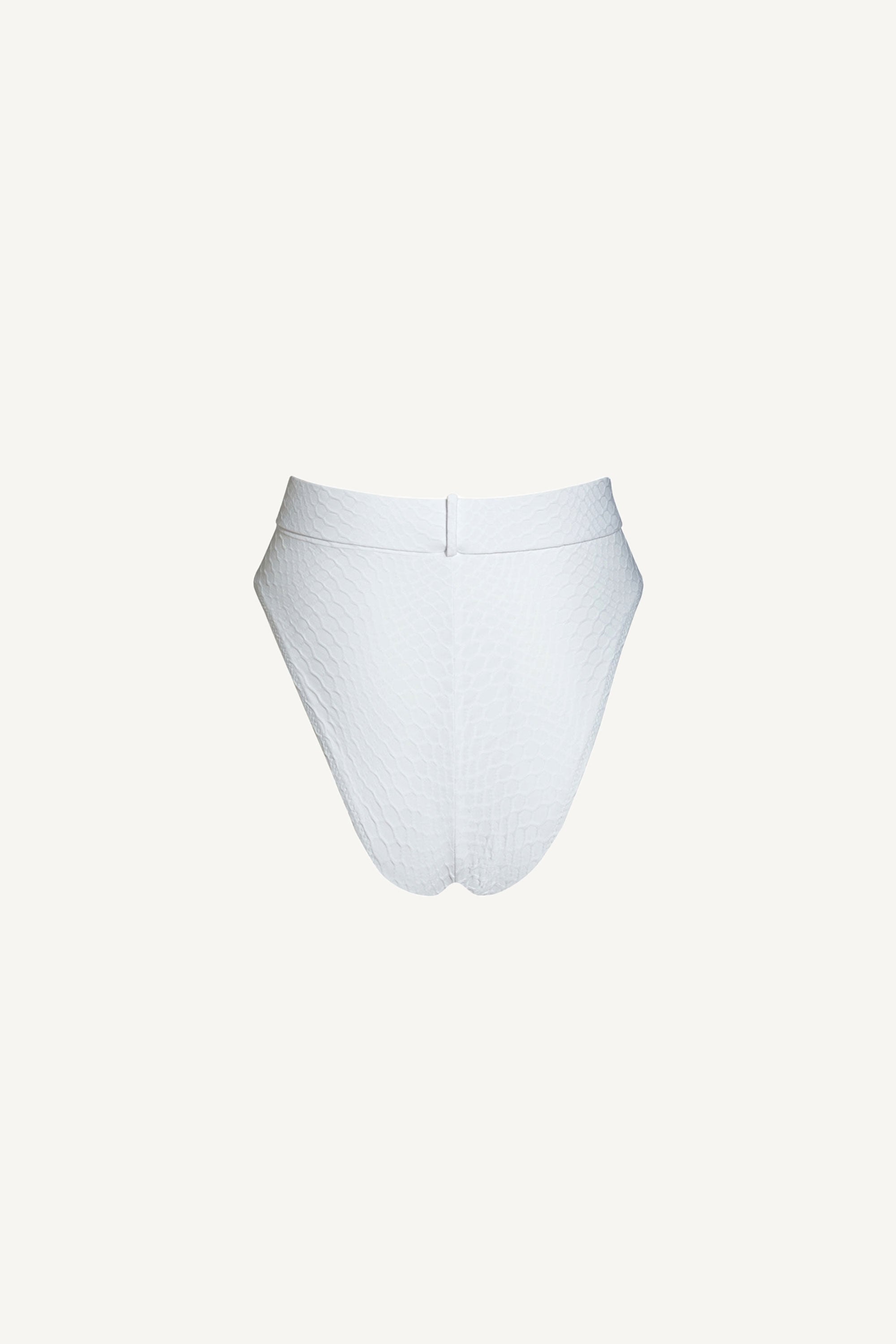 White Nikki High Waist Bottom