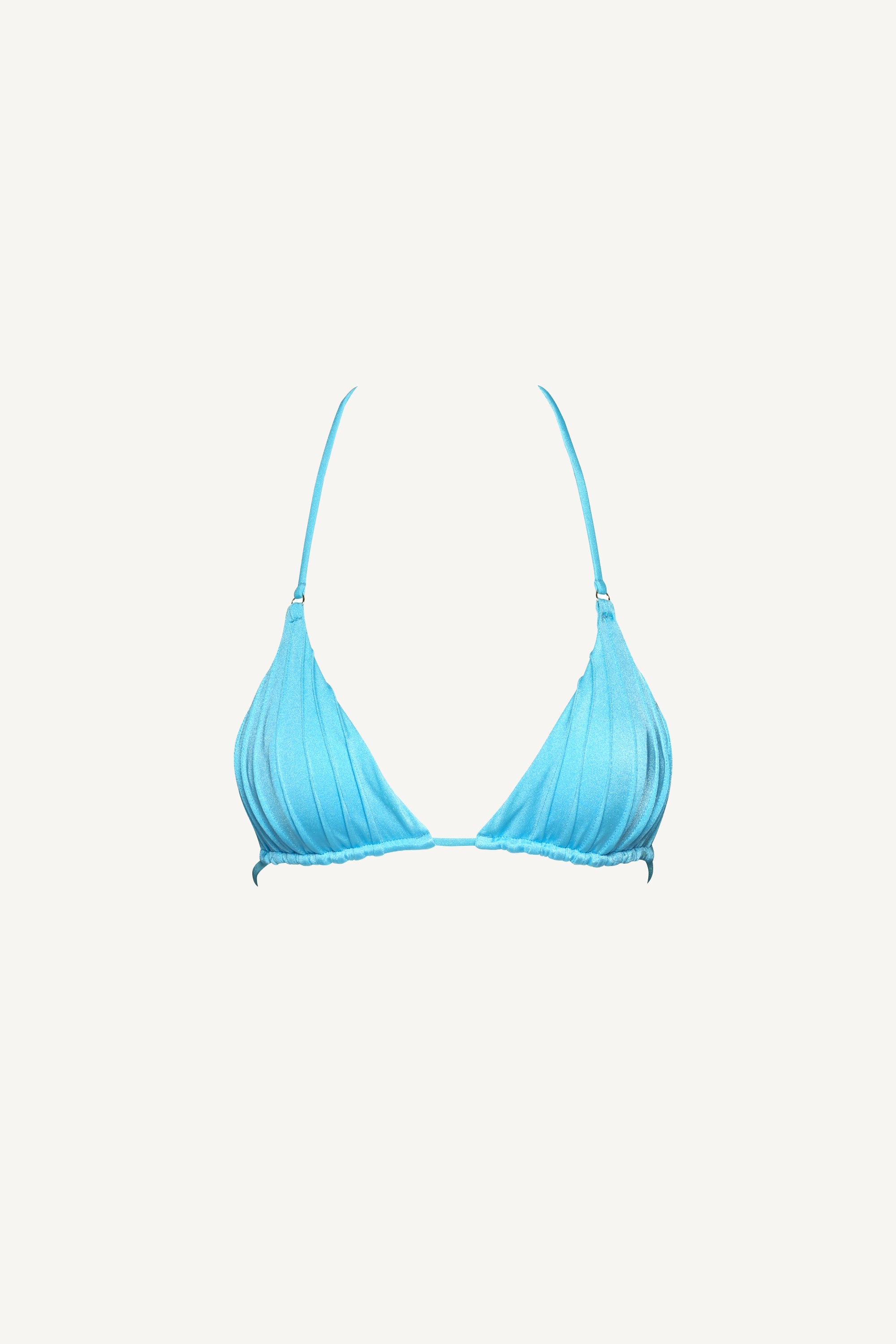 Baby Blue Coquillage Triangle Top