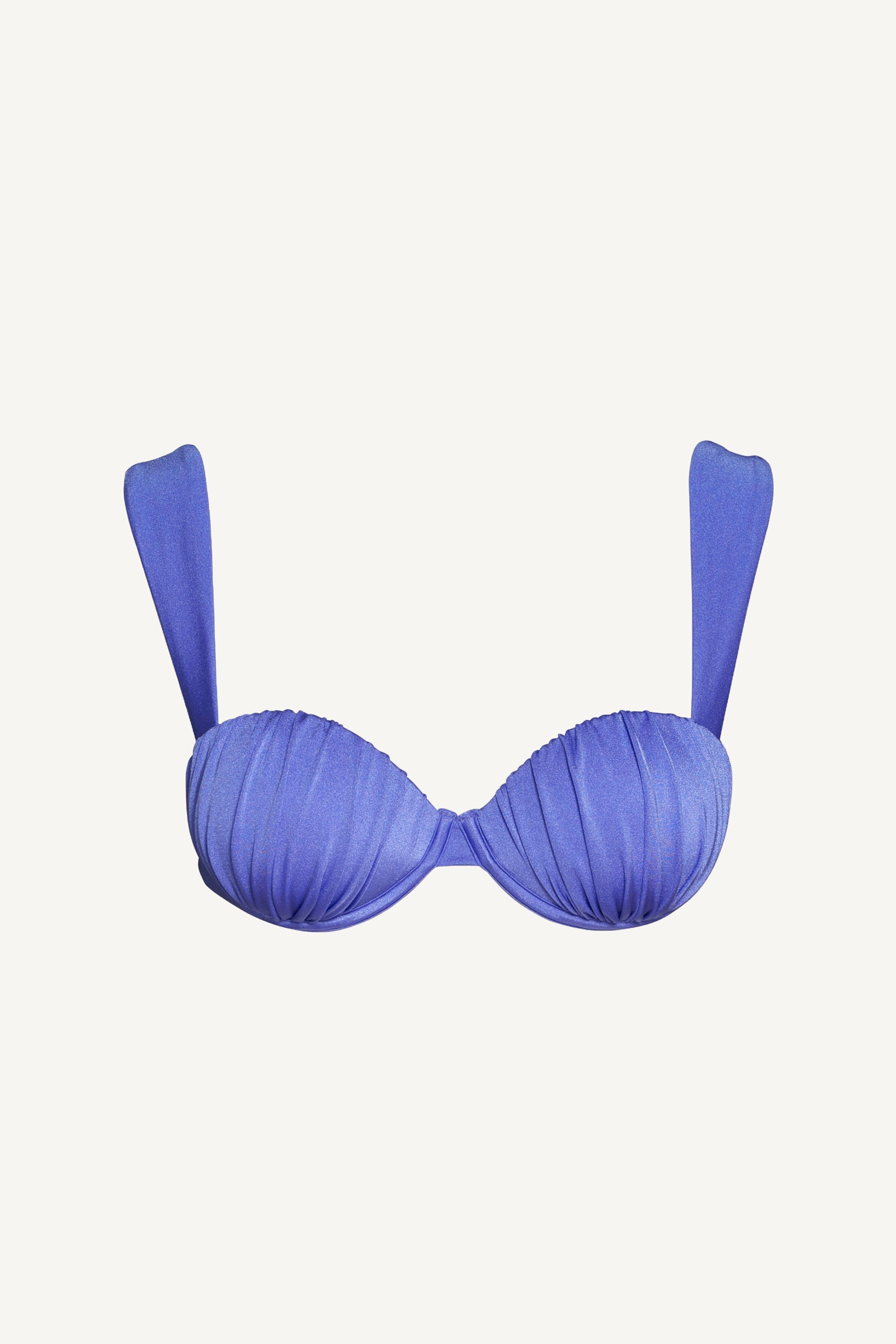 Amethyst Ruched Balconette Underwire Top