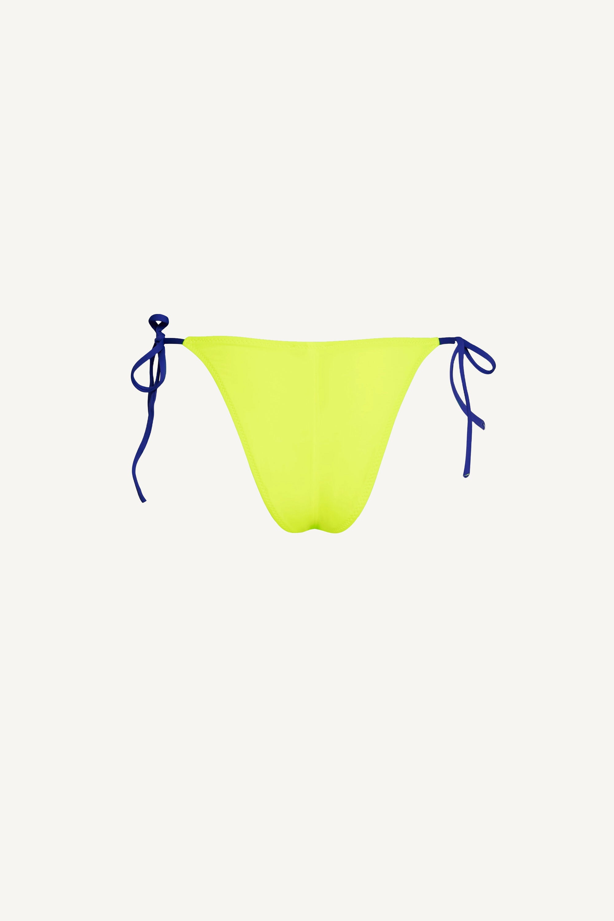 Neon Yellow Tie Side Bottom