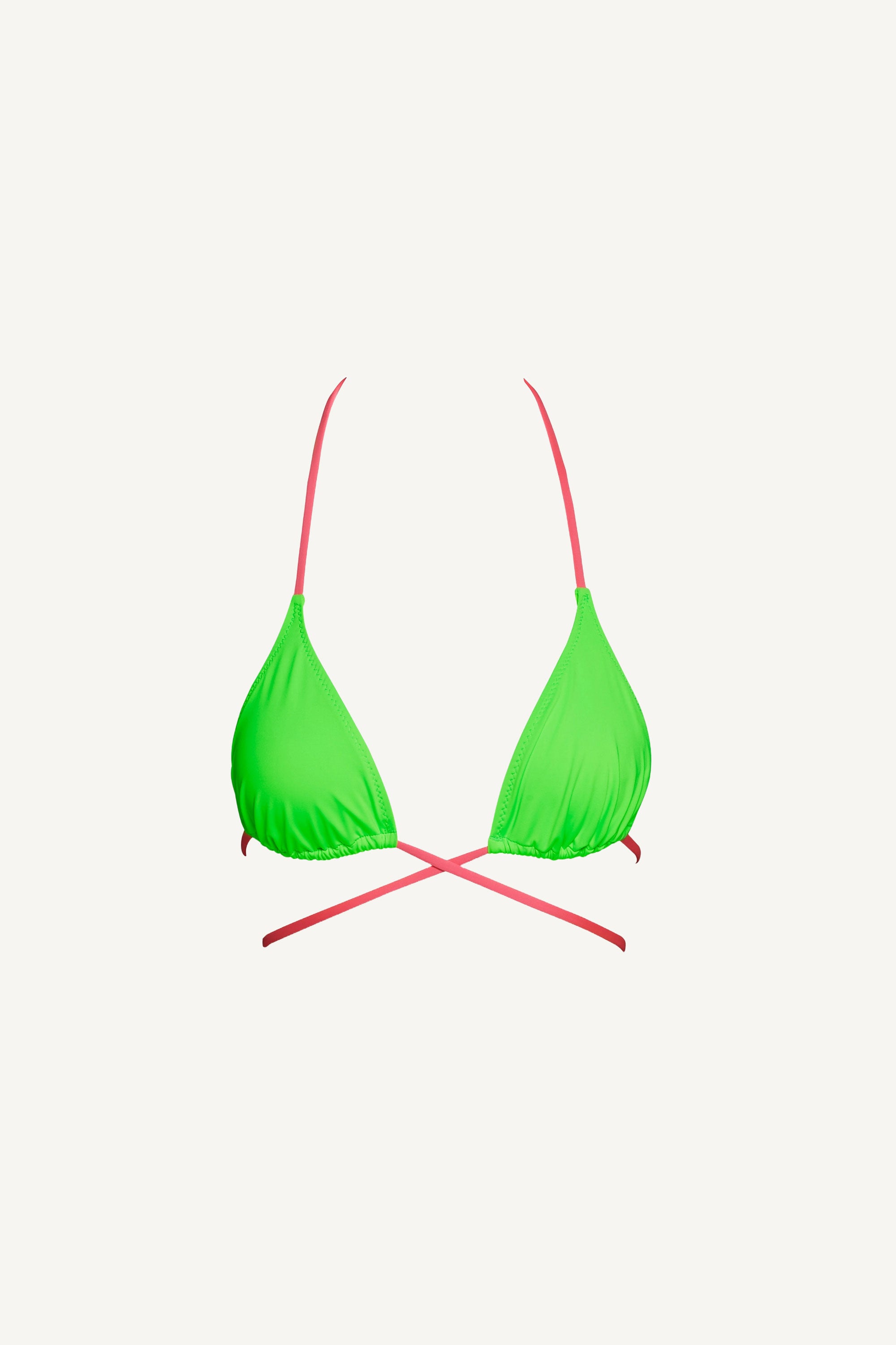 Neon Green Tanning Triangle Top