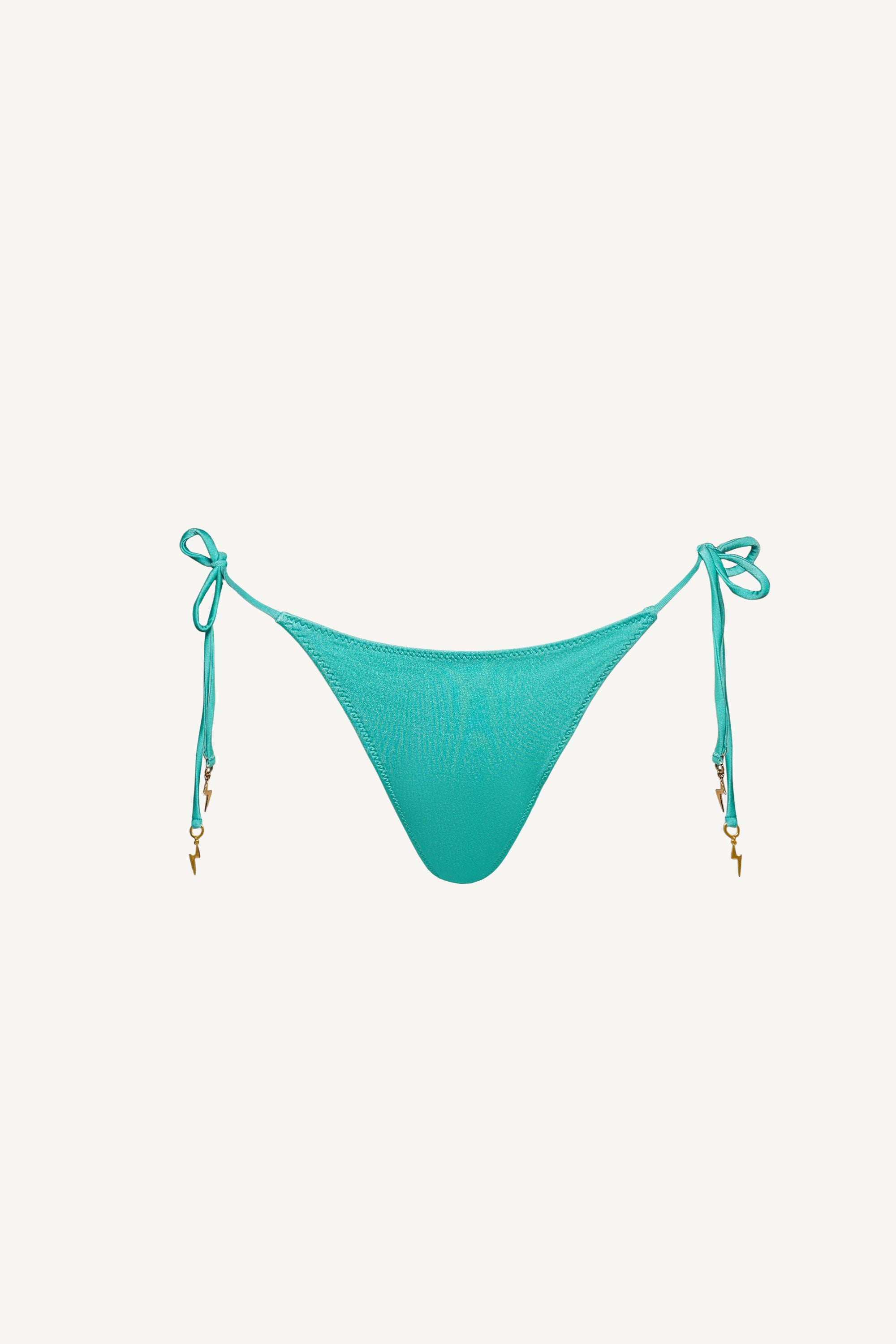 Turquoise Tie Side Bottom