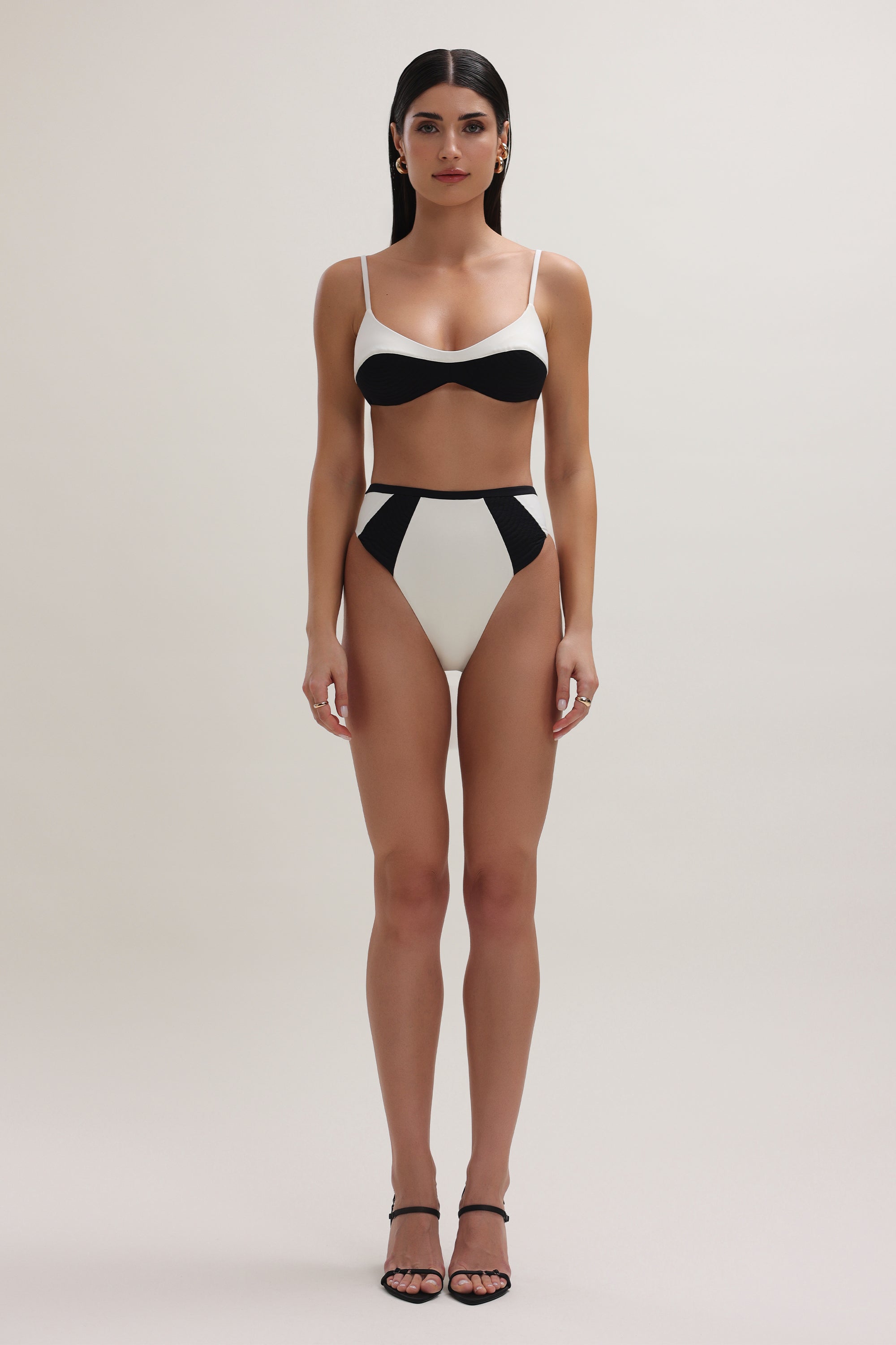 Elise Scoop Neck Top Ivory