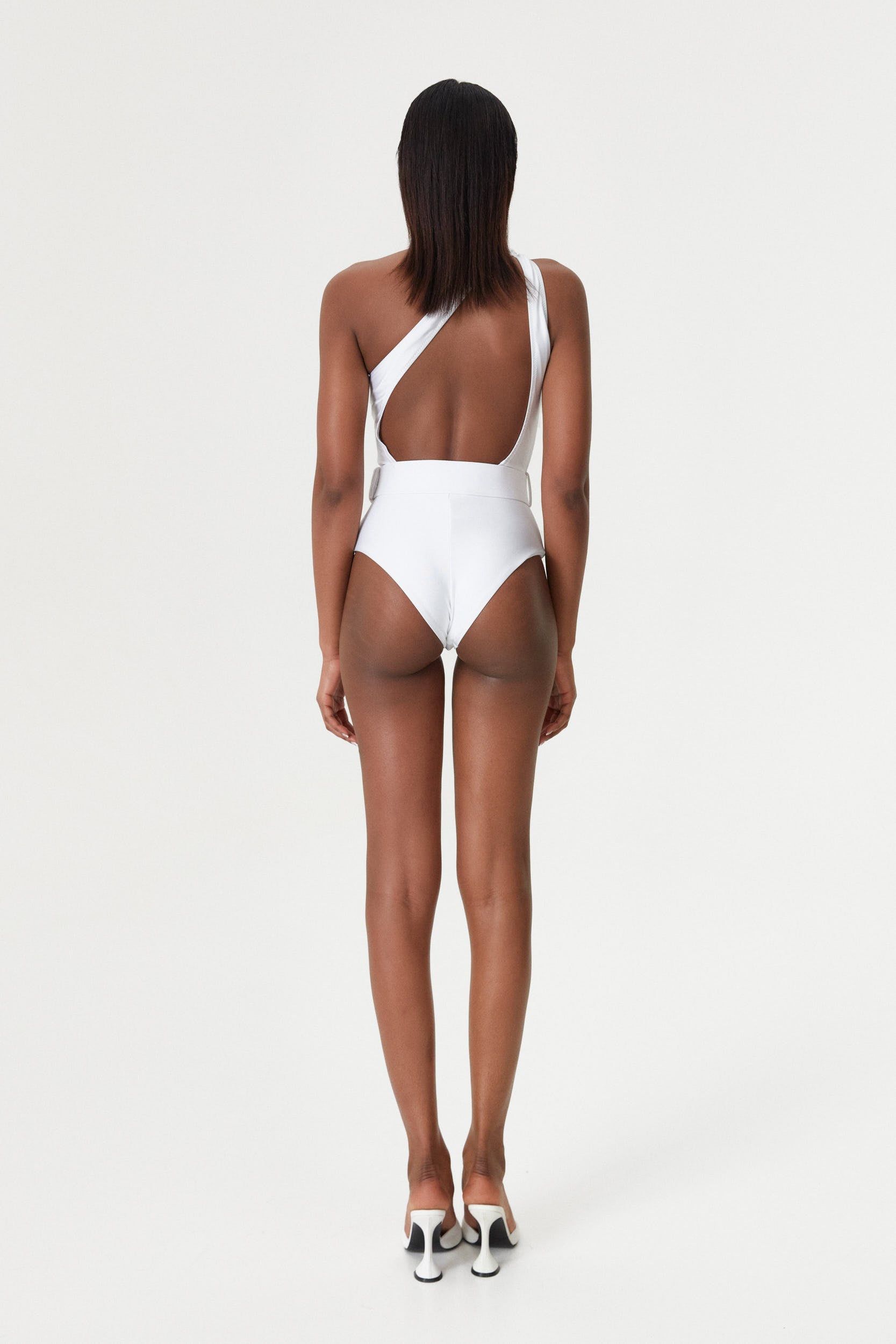 Moonstone One-Shoulder Swimsuit