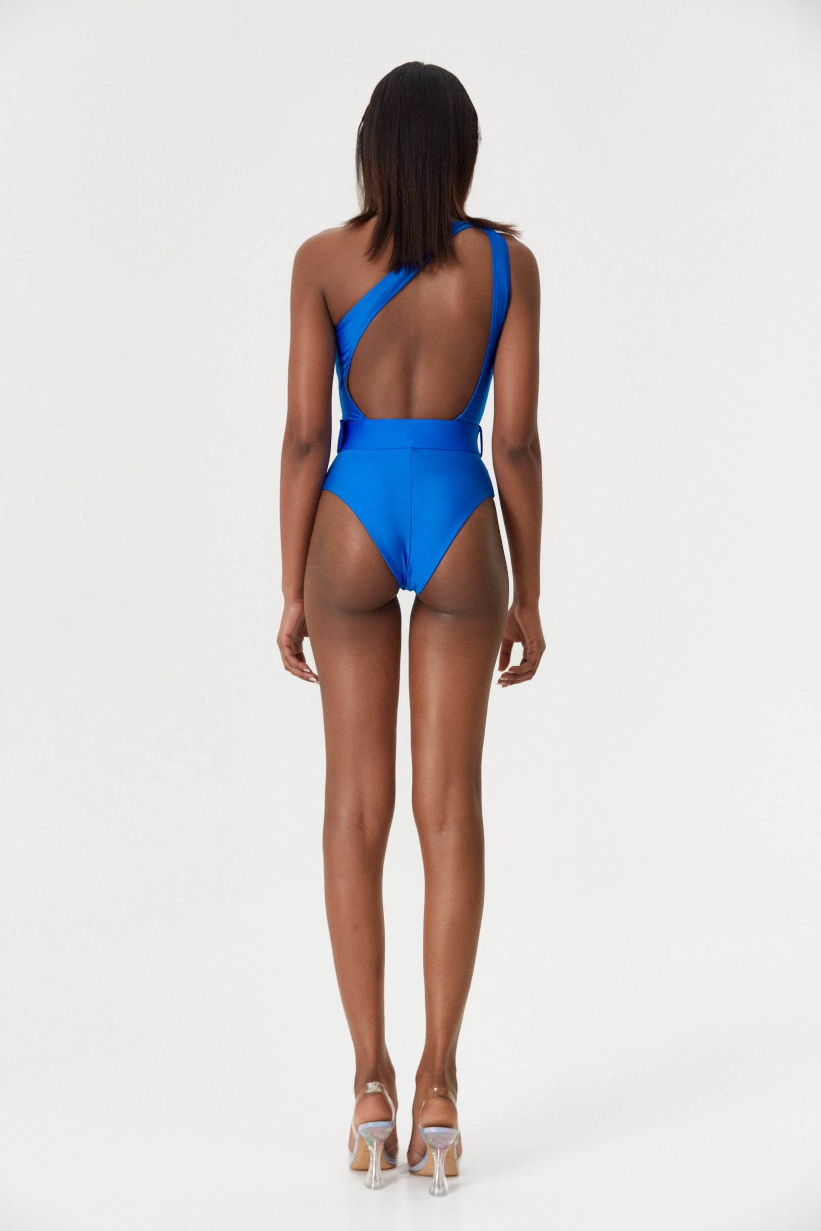 Sapphire One-Shoulder Swimsuit