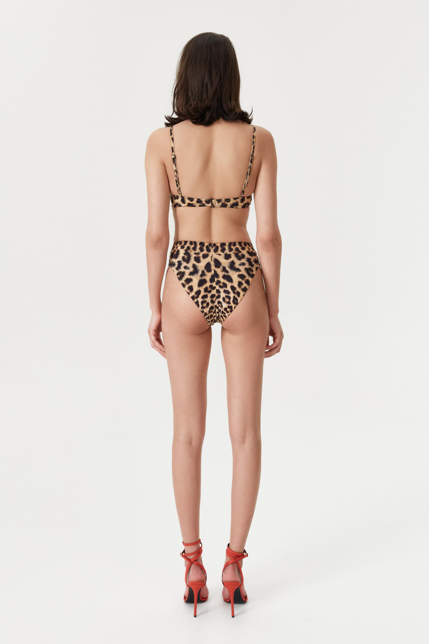 Leopard High Waist Briefs