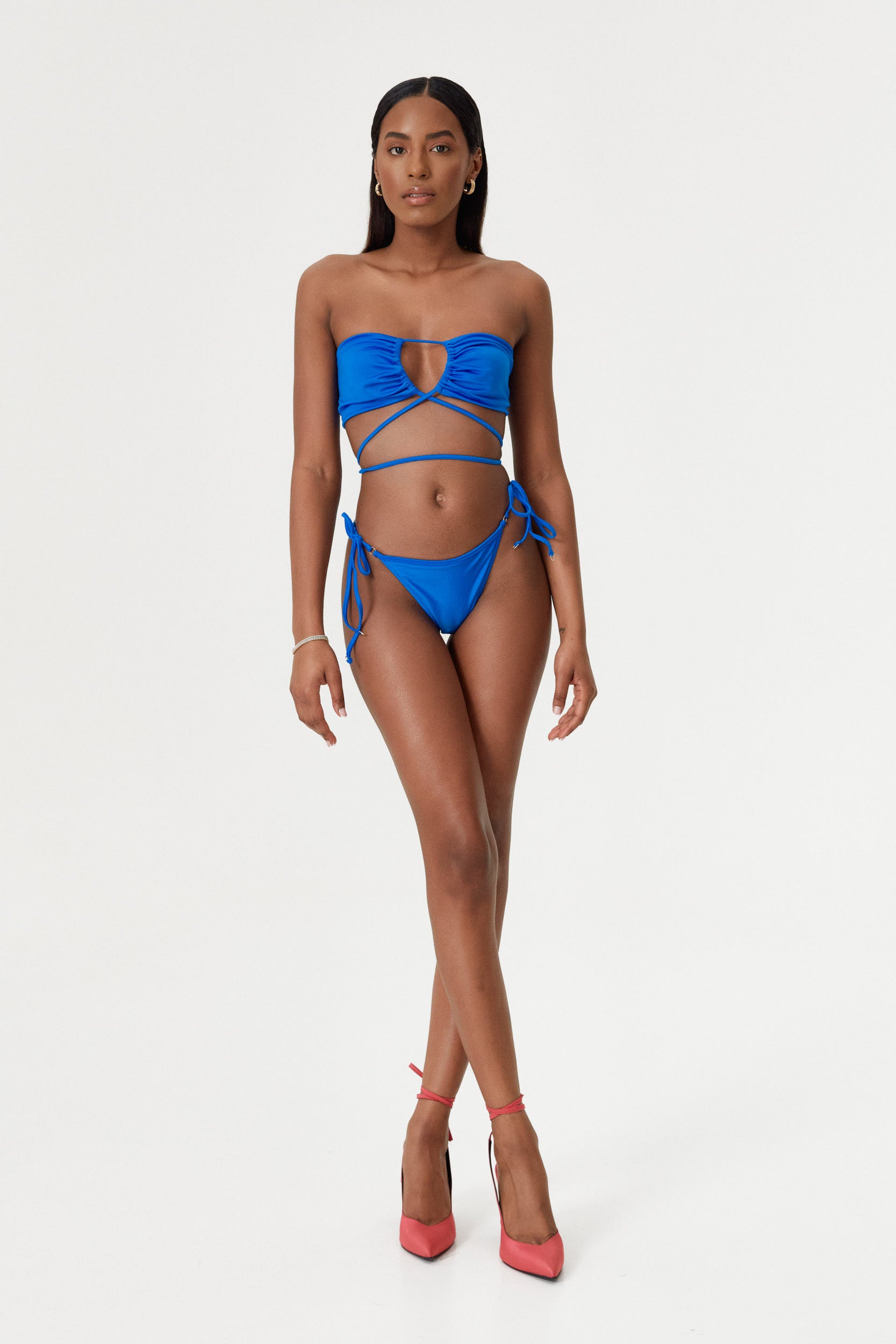 Sapphire Brazilian Tie Side Bottom