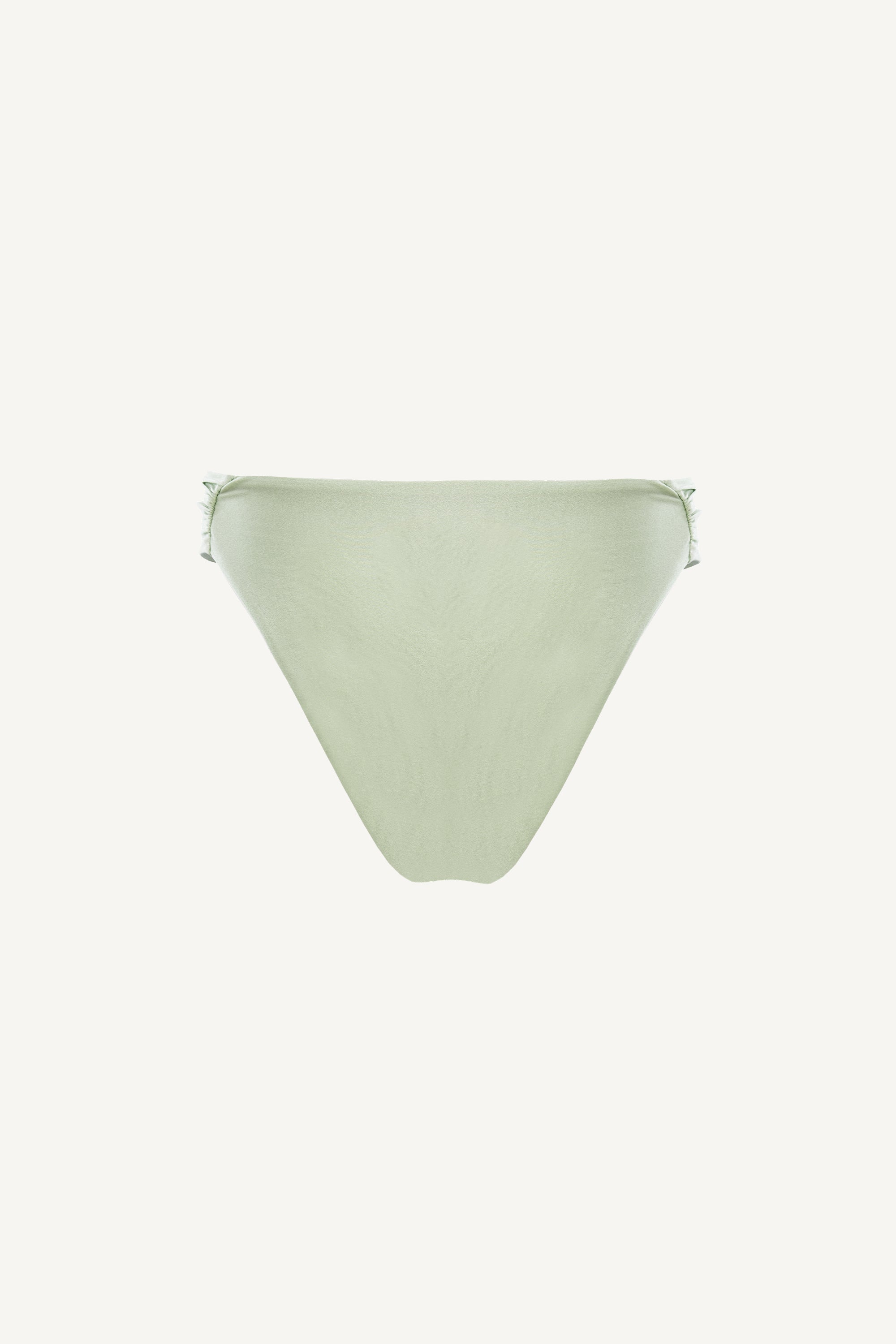 Sage Green Brazilian Ruched Bottom