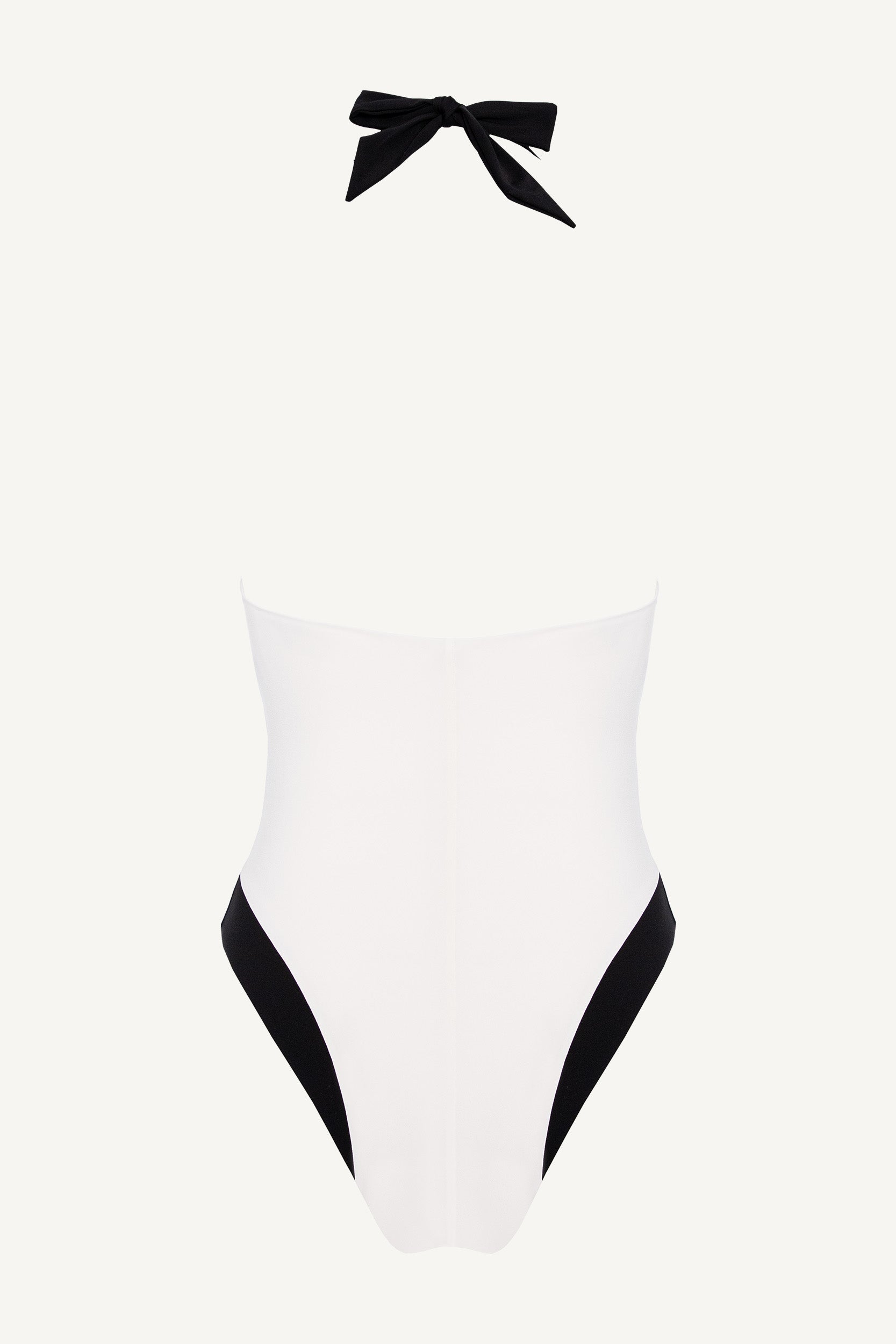 Sienna V One Piece Ivory Black