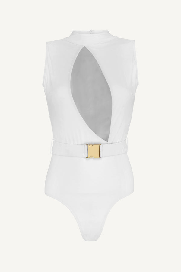Costum de baie întreg Leia Alb