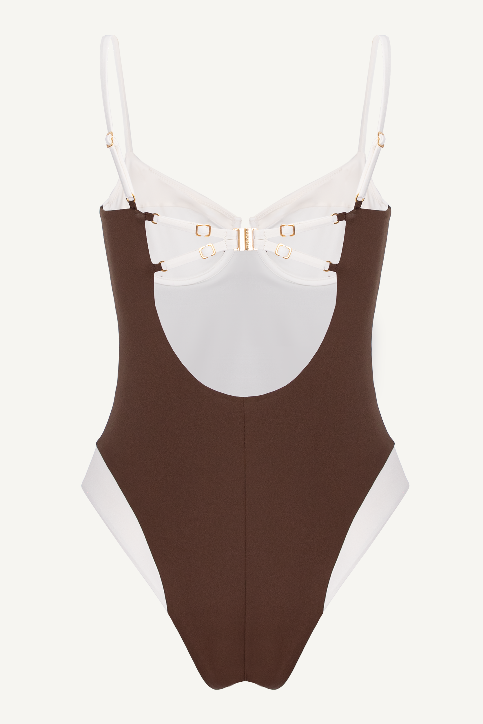 Celine Underwire One Piece Espresso