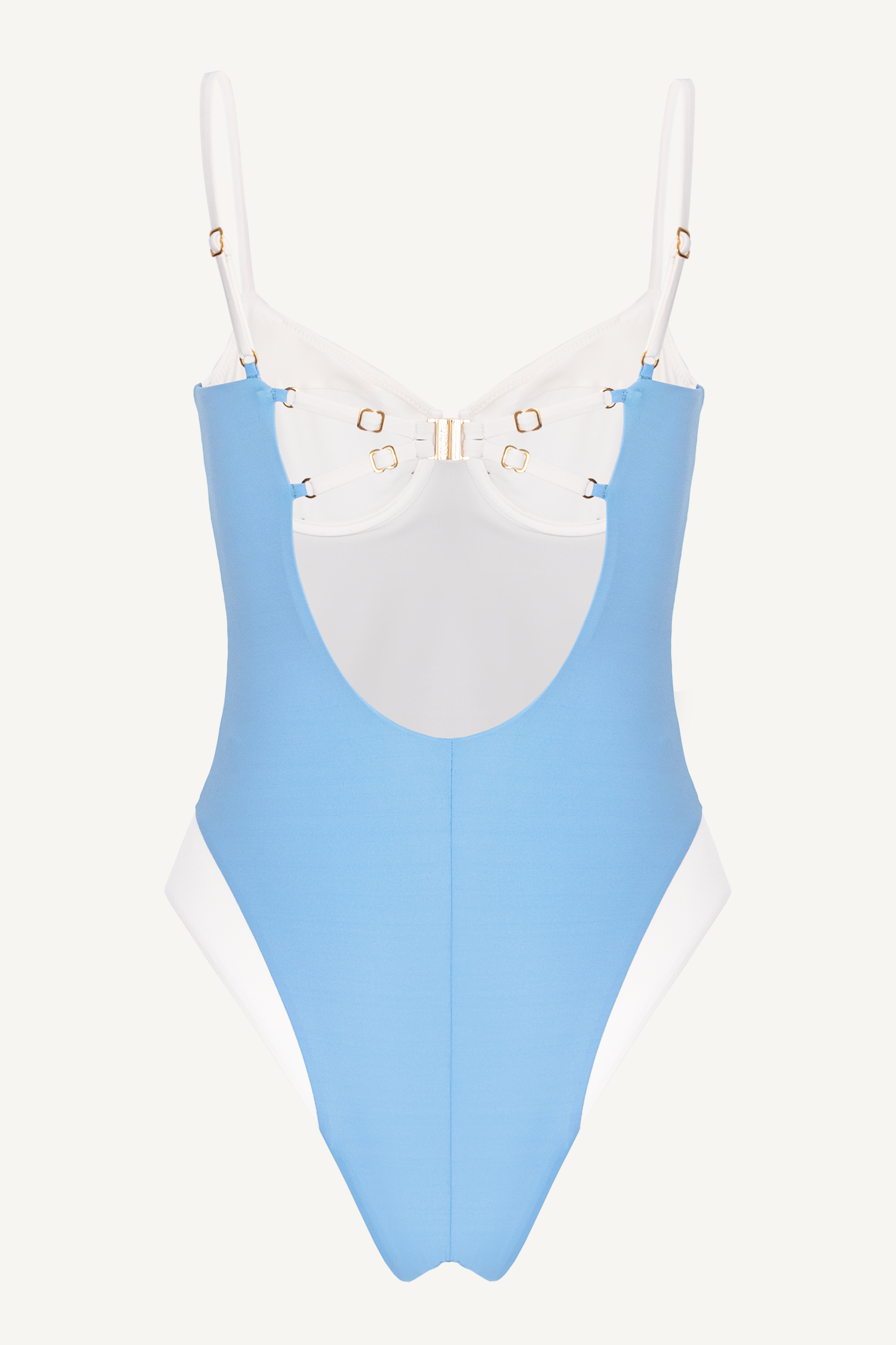 Celine Underwire One Piece Sky Blue