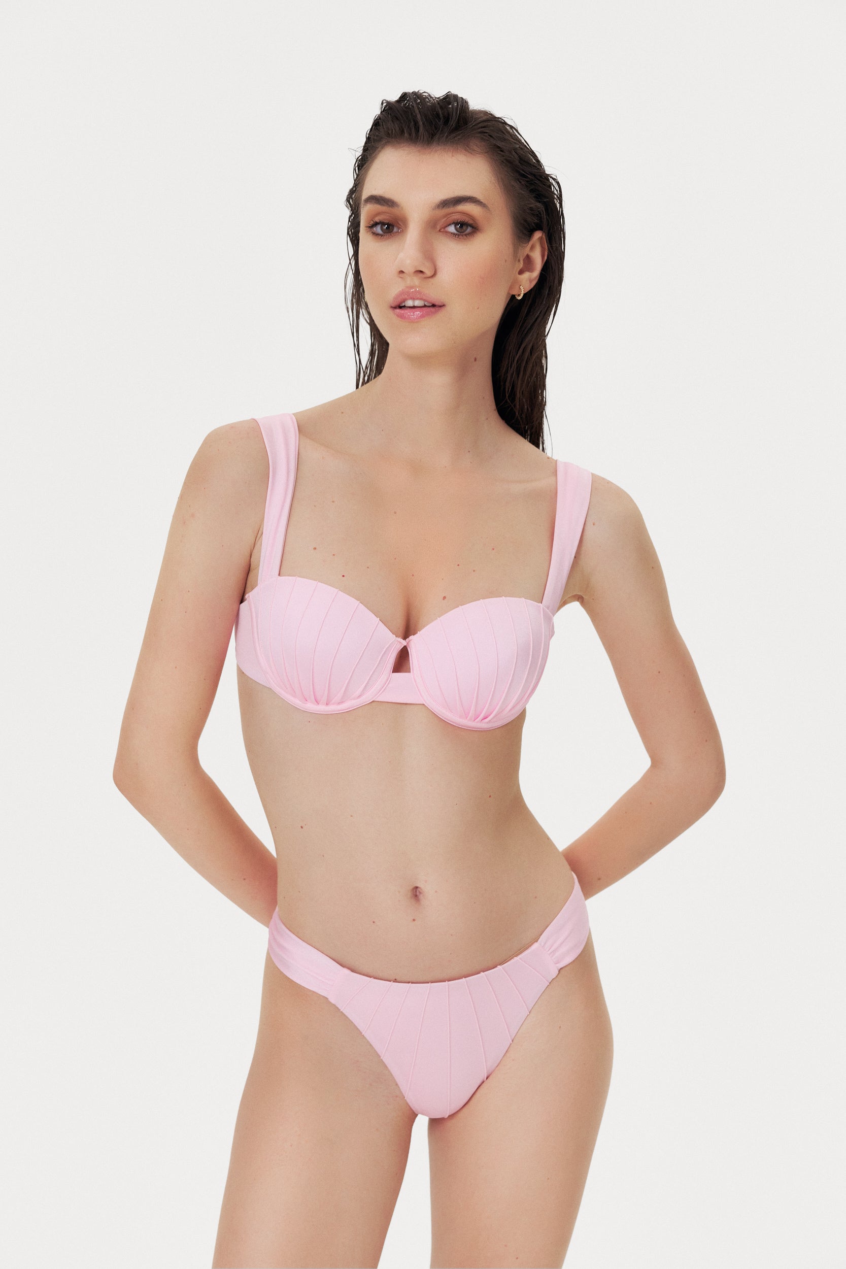 Pink Dreams Coquillage Balconette Top