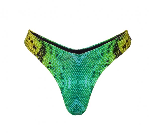 Green Snake V-Shape Bikini 