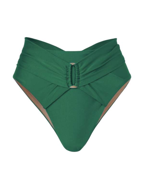 Emerald Papillon High Waist Bikini