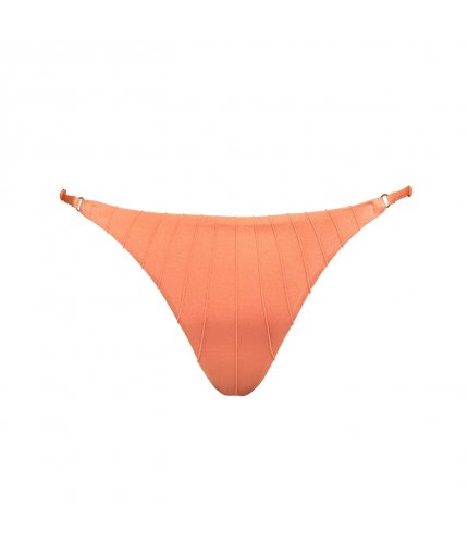 Orange Coquillage Bikini Bottom