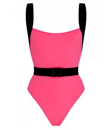 Neon Pink Miami Swimsuit