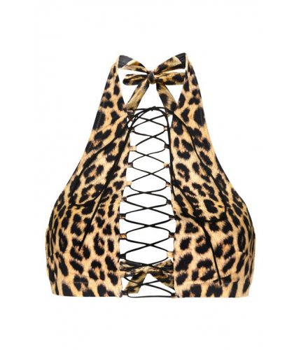 Leopard Addicted Bikini Top