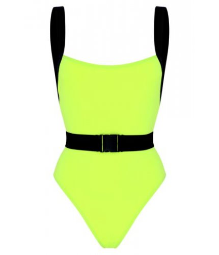 Neon Yellow Miami Swimsuit