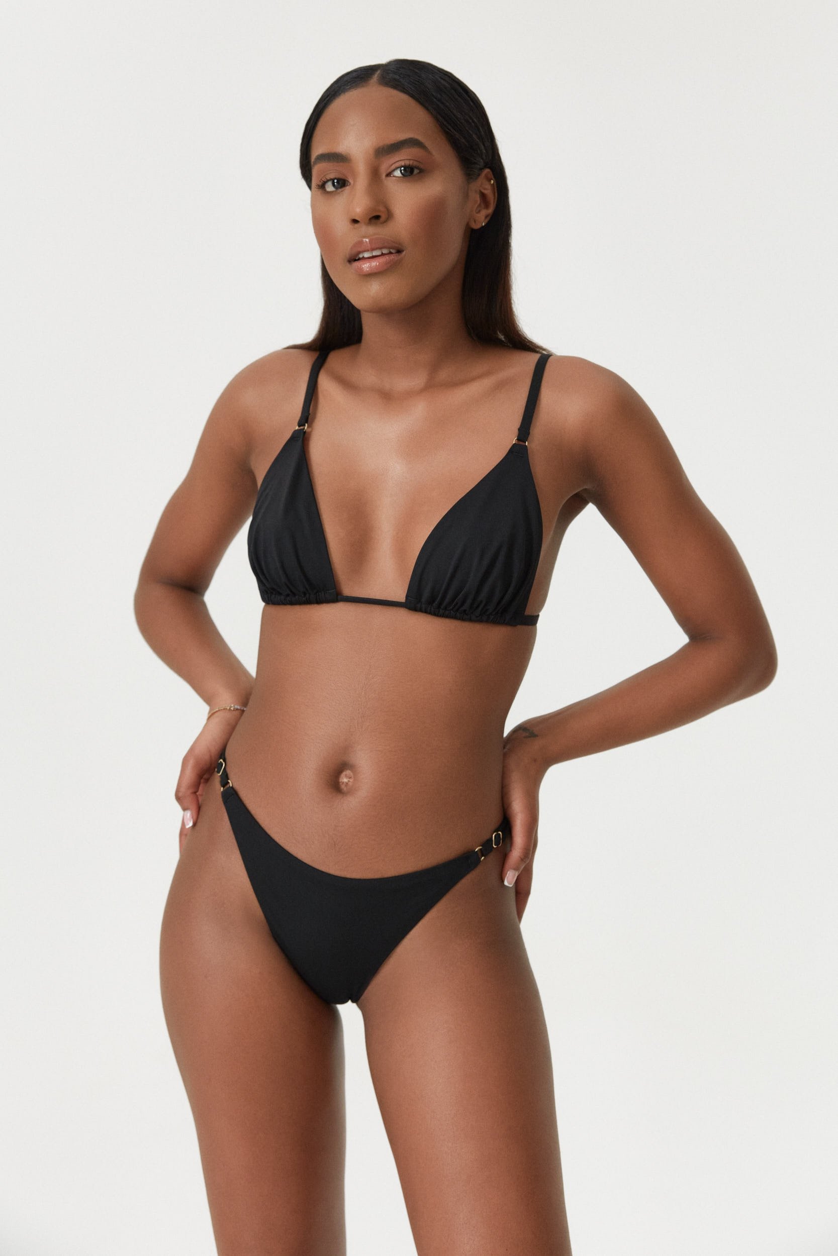Black Tanning Bikini