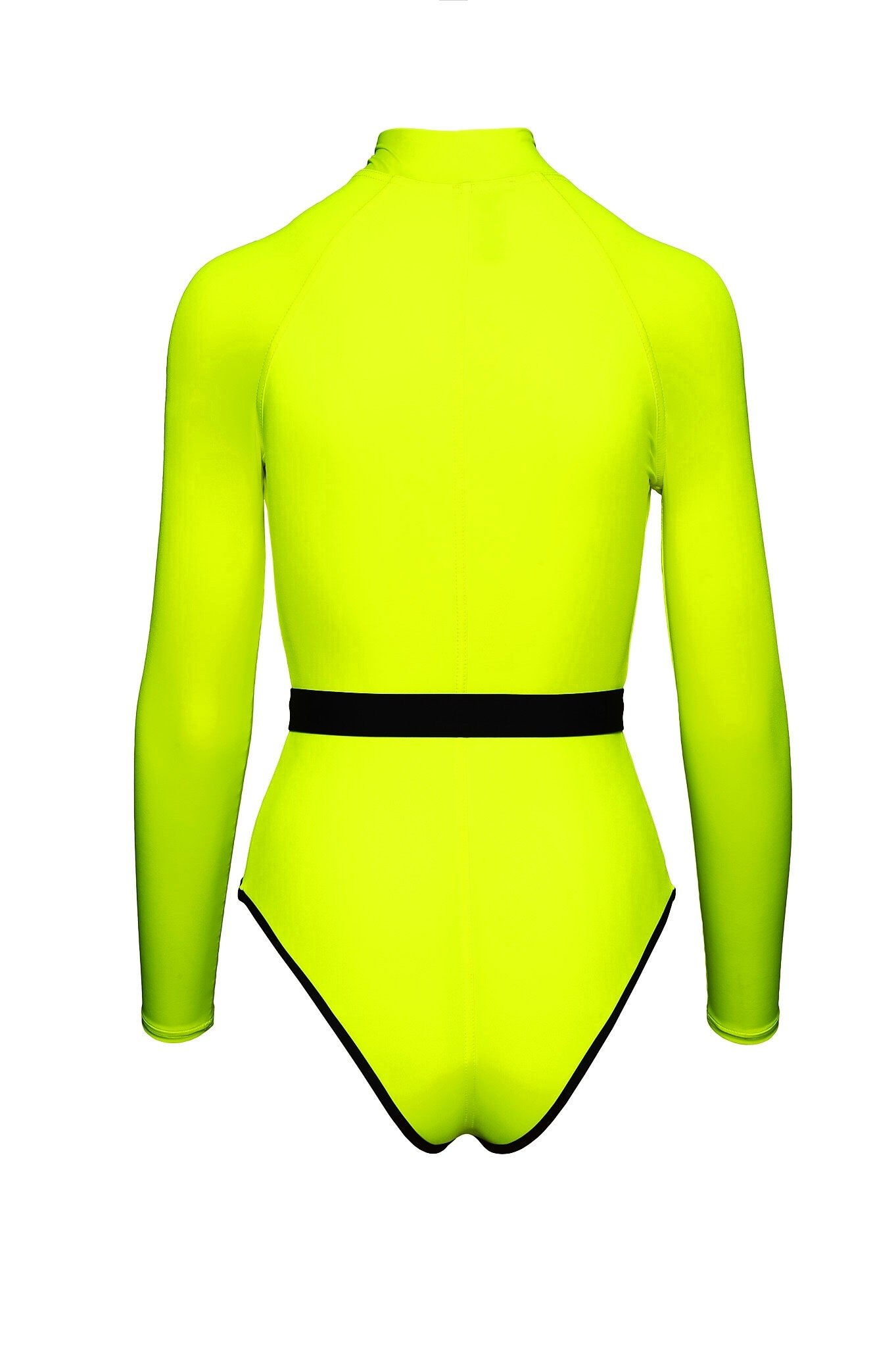 Surf-Up Neon Yellow Swimsuit