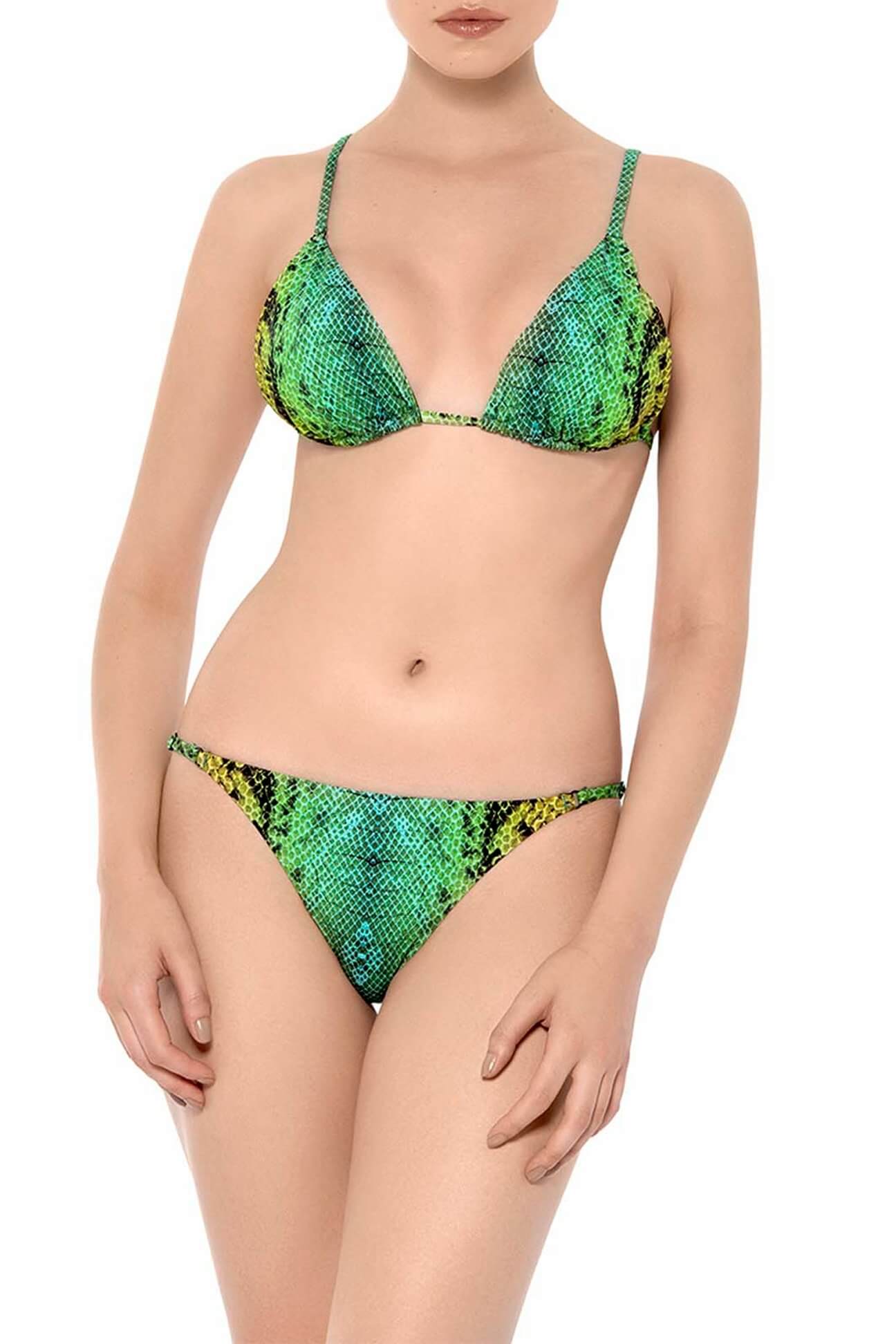 Green Snake Tanning Bikini