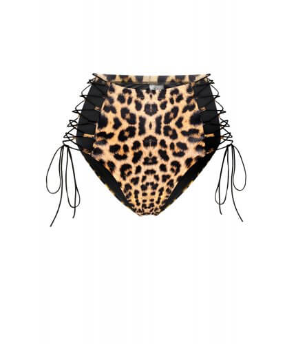 Leopard High Waist Bikini