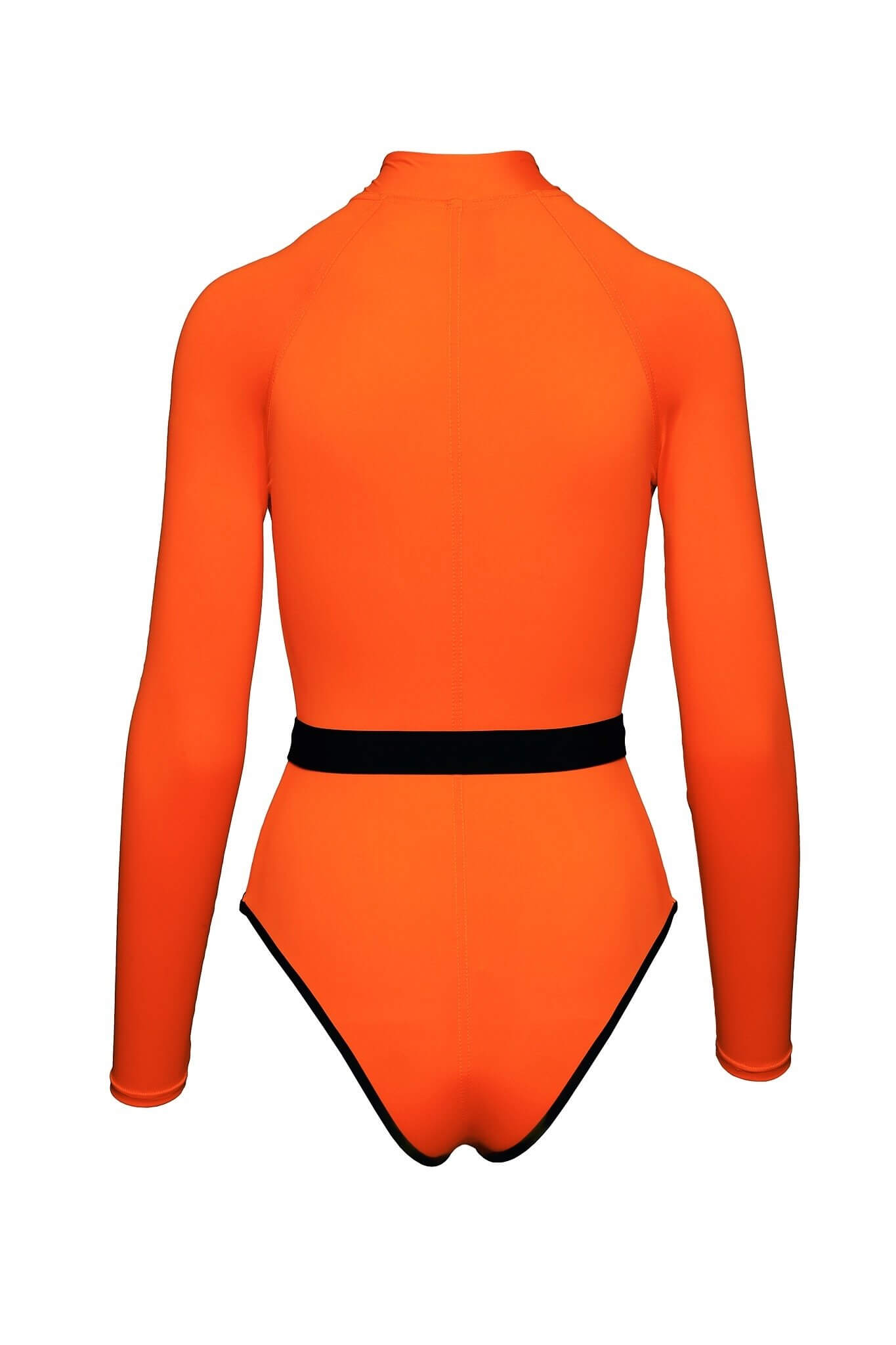 Surf-Up Neon Orange Swimsuit